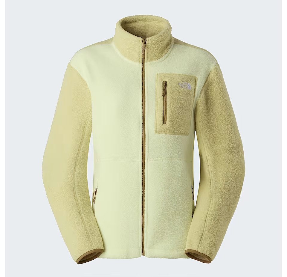 The North Face Fleecejacke YUMIORI - Fleecejacke Damen - Übergangsjacke - Zitronengelb