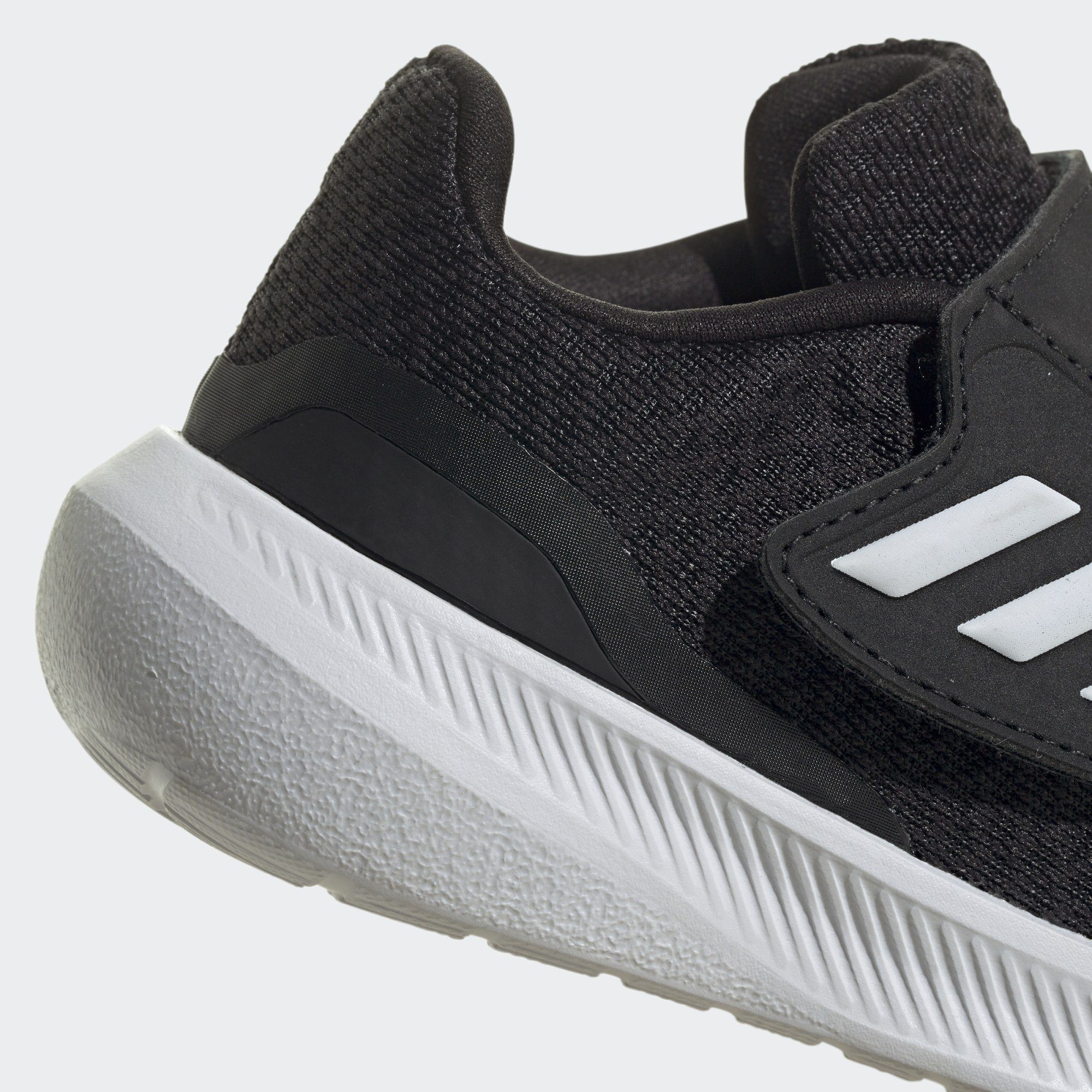 SCHUH Black Black Core Sneaker adidas Core / Cloud Sportswear / White RUNFALCON HOOK-AND-LOOP 3.0