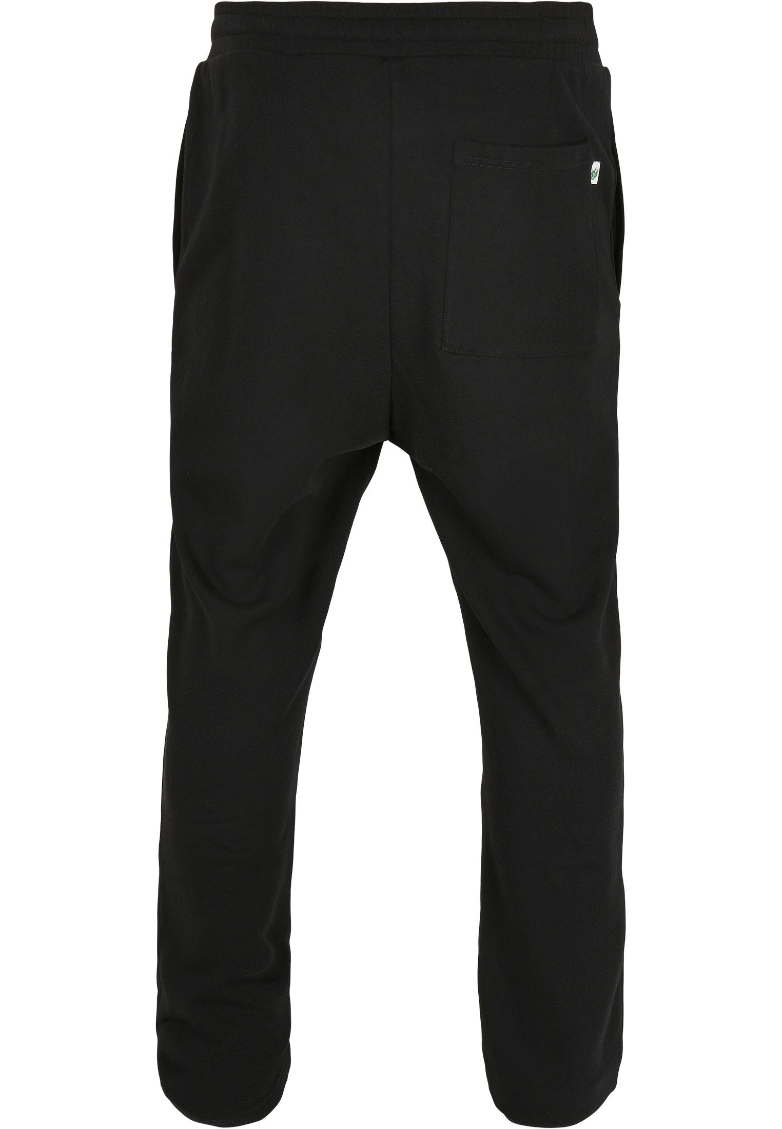 URBAN CLASSICS Stoffhose Herren Low (1-tlg) black Sweatpants Crotch Organic