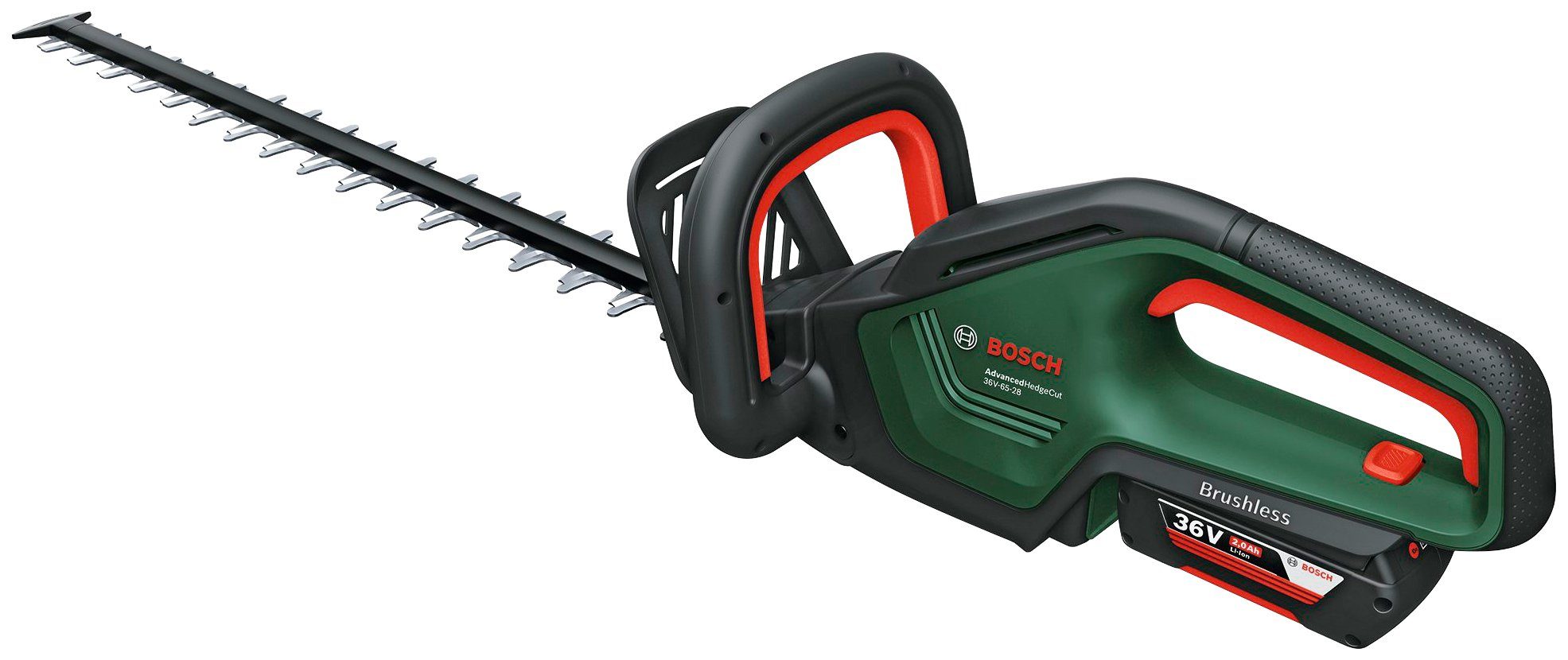 Bosch Home & Garden Akku-Heckenschere AdvancedHedgeCut 36V 65 28, mit Akku 36V/2,0 Ah und Ladegerät