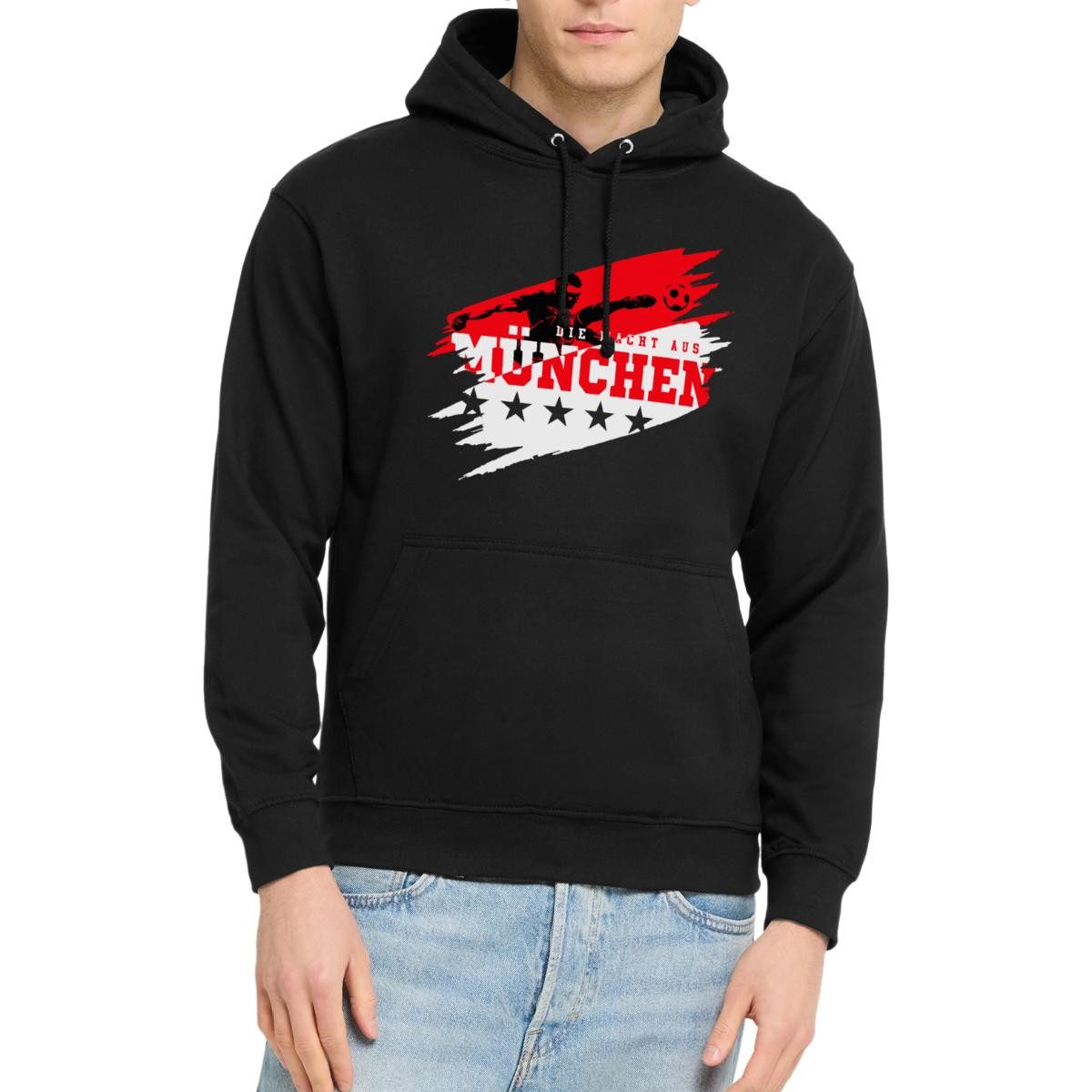 Spreadshirt Hoodie Die Macht Aus München Ultra Fußball Fan Unisex Hoodie (1-tlg)