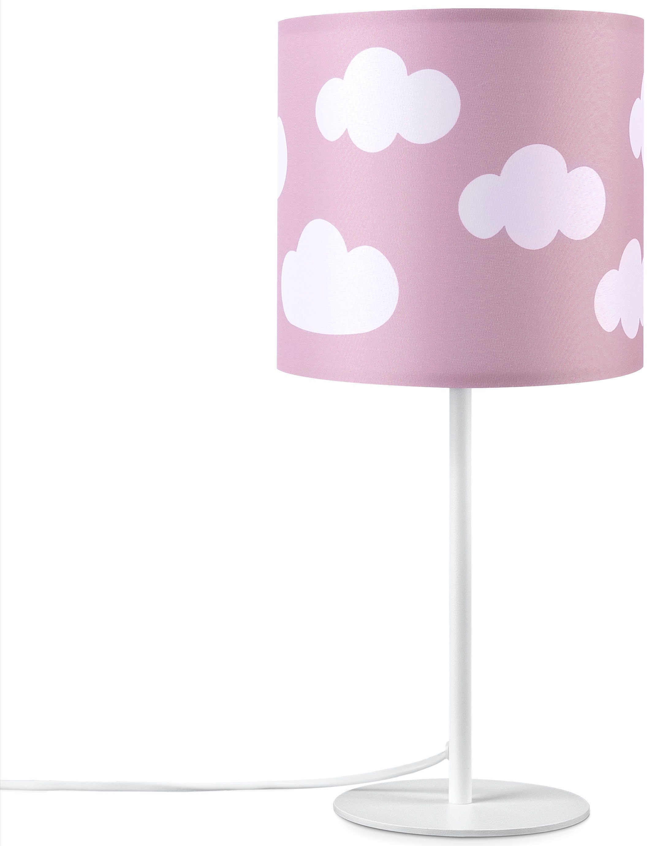 Paco Home Tischleuchte Luca Himmel Cosmo, Kinderlampe Nacht ohne Kinderzimmer Leuchtmittel, Wolken