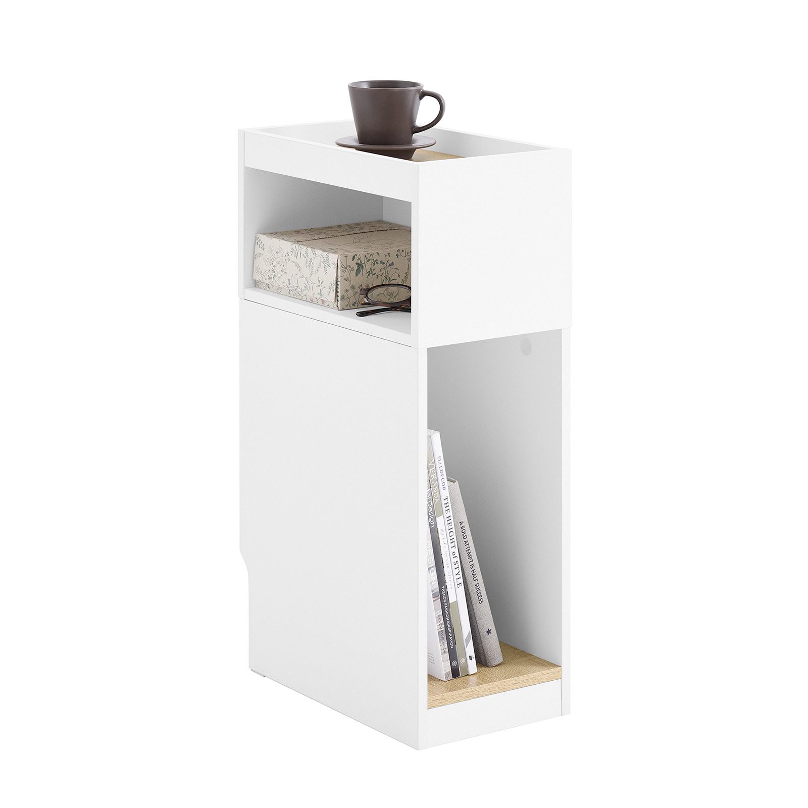 SoBuy Nachttisch FBT171, Beistelltisch schmal, Nachtschrank Couchtisch, Woh günstig online kaufen