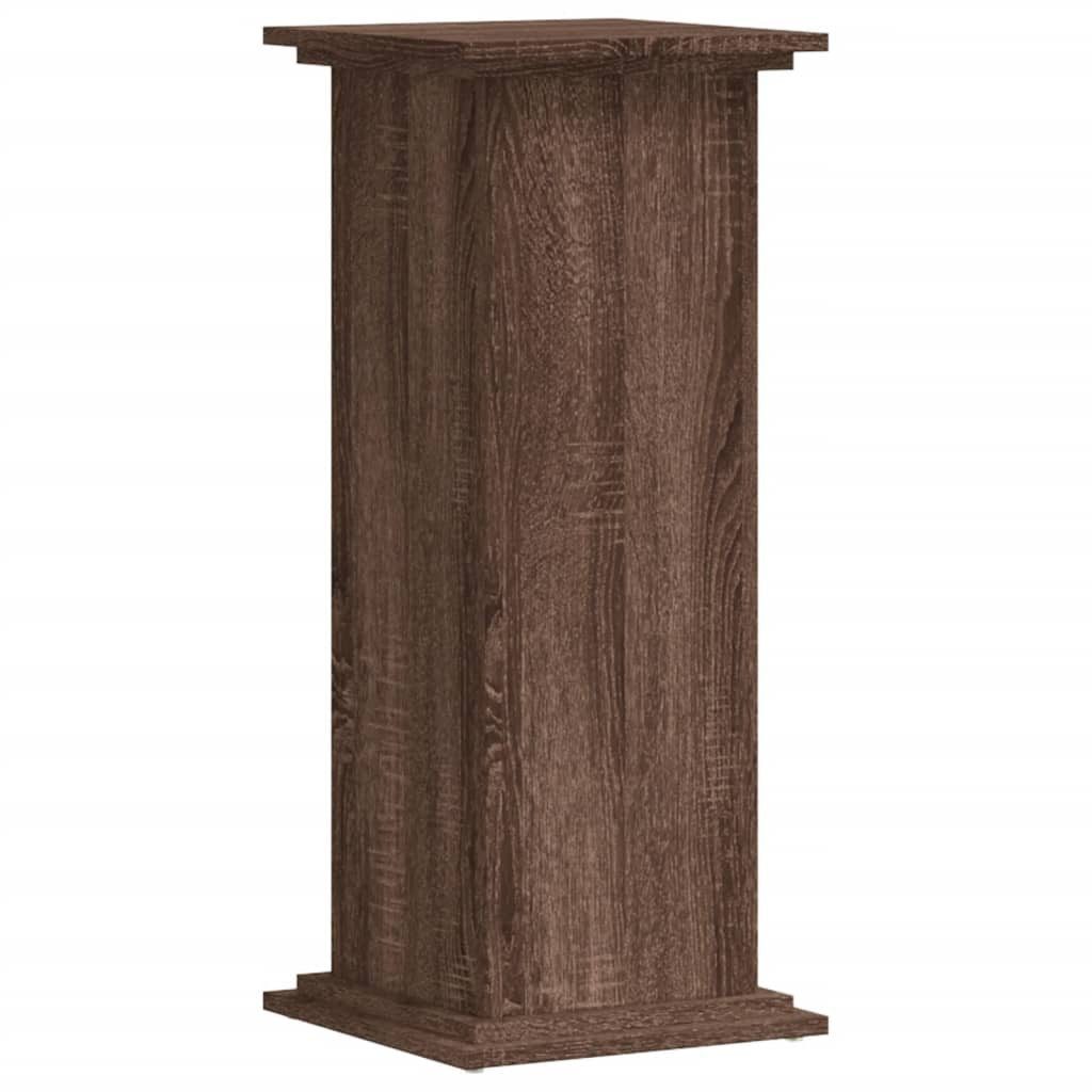 vidaXL Blumenständer Pflanzenständer Eichen-Optik 33x33x80 cm günstig online kaufen