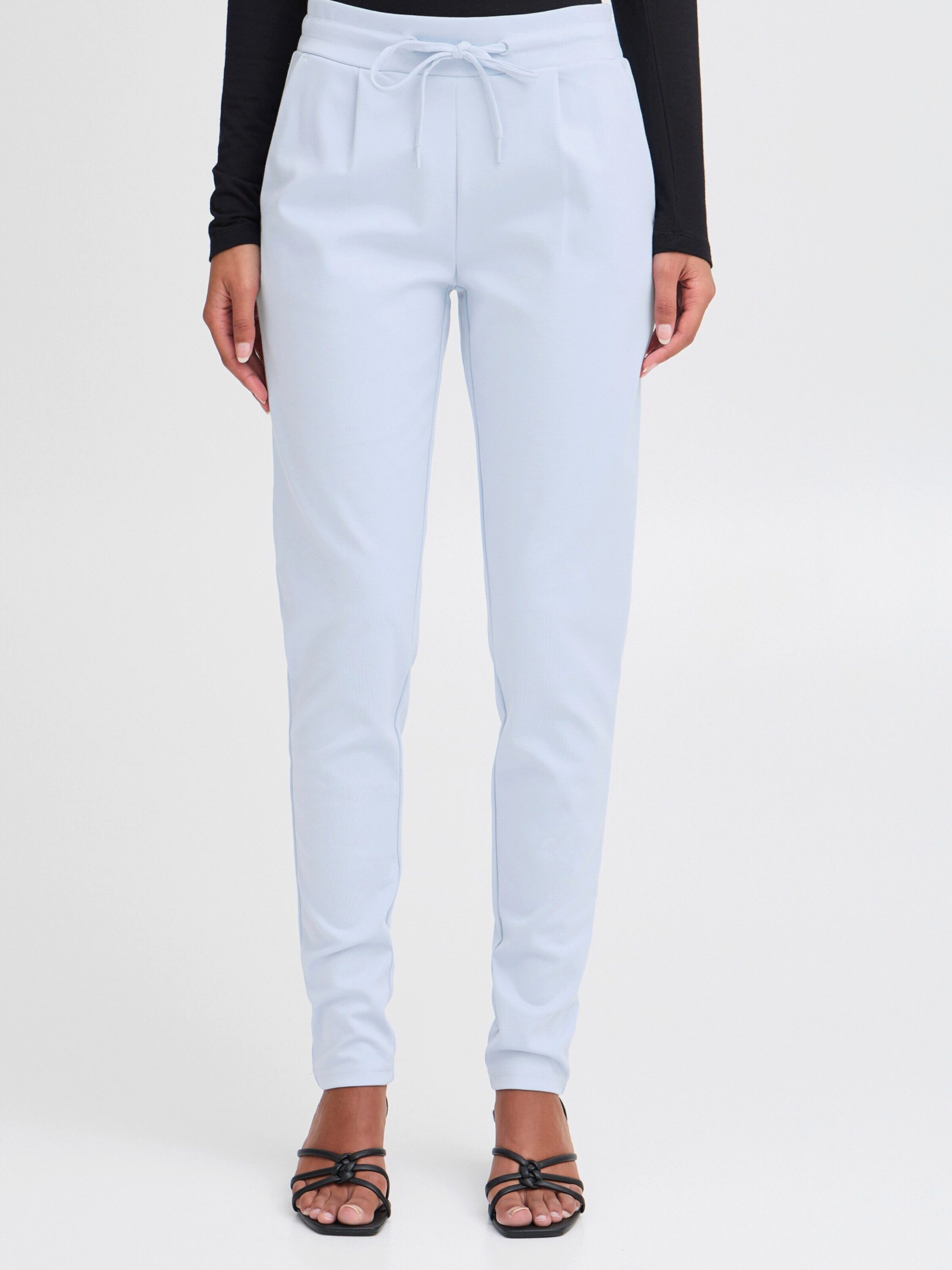 ICHI Jogginghose KATE (1-tlg) Falten