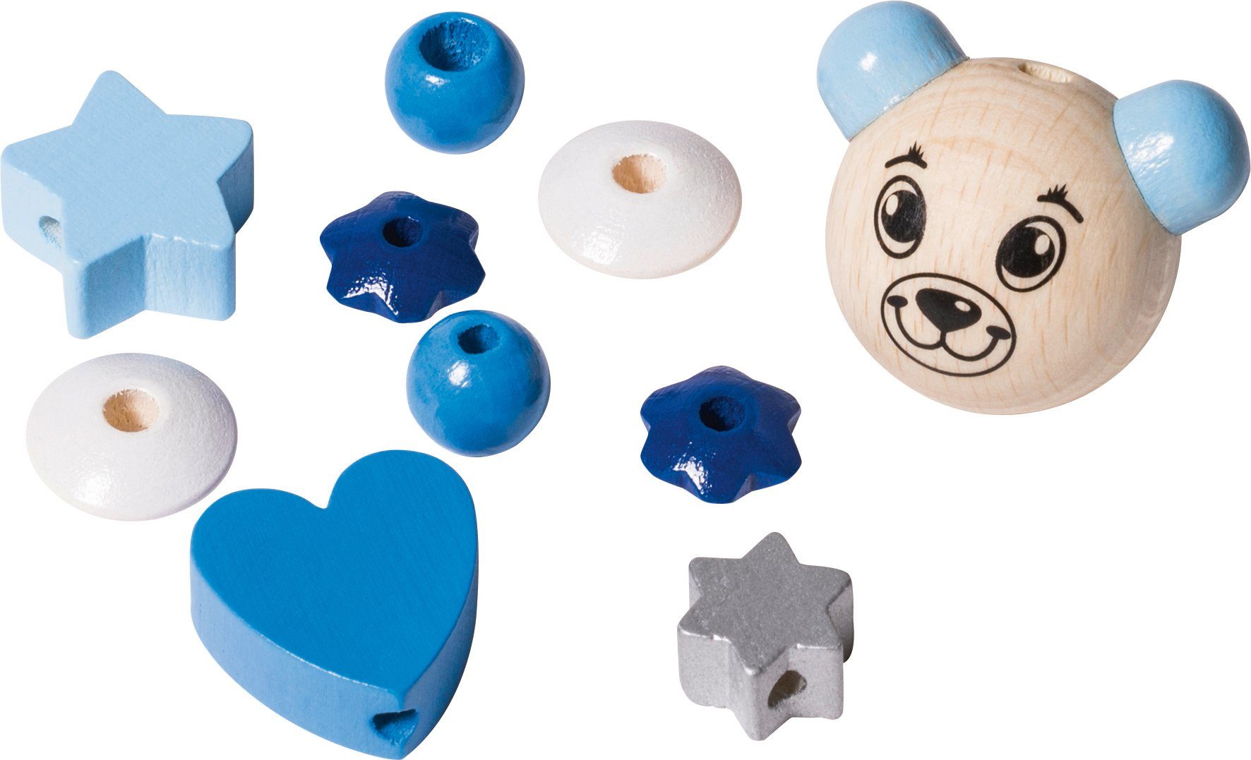 Schnuller Schnullerketten Holzperlen Teddy