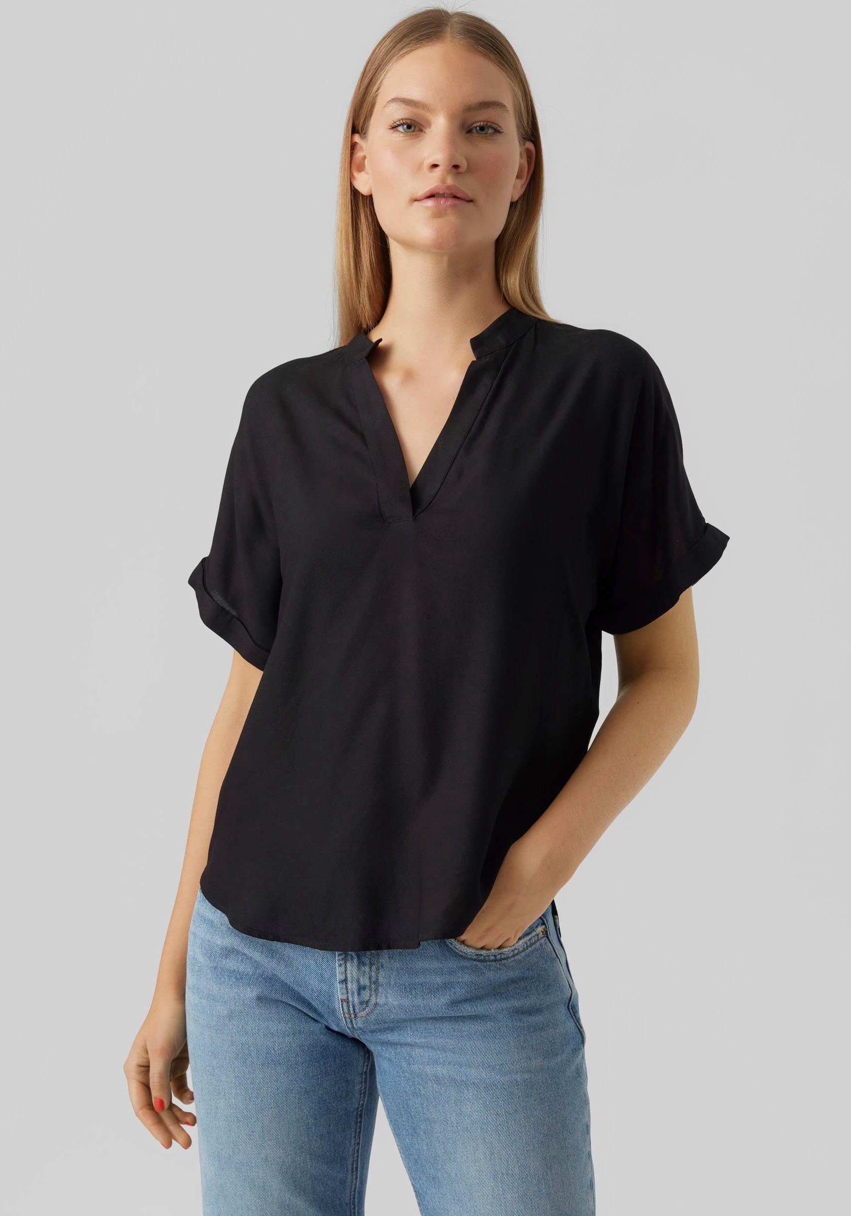 Vero Moda Shirtbluse VMBEAUTY SS TOP GA NOOS