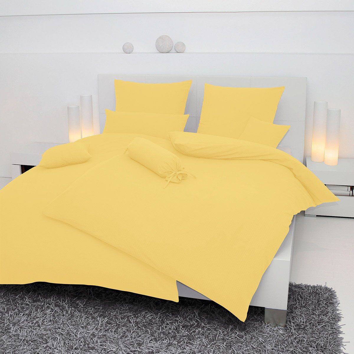 Janine Bettwäsche, Seersucker, 2 teilig günstig online kaufen