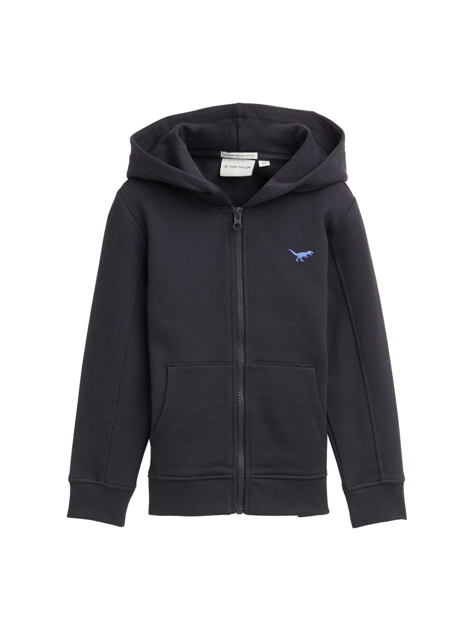 TOM TAILOR Sweatjacke Strick & Sweatshirts Hoodie Sweatjacke mit Stickerei