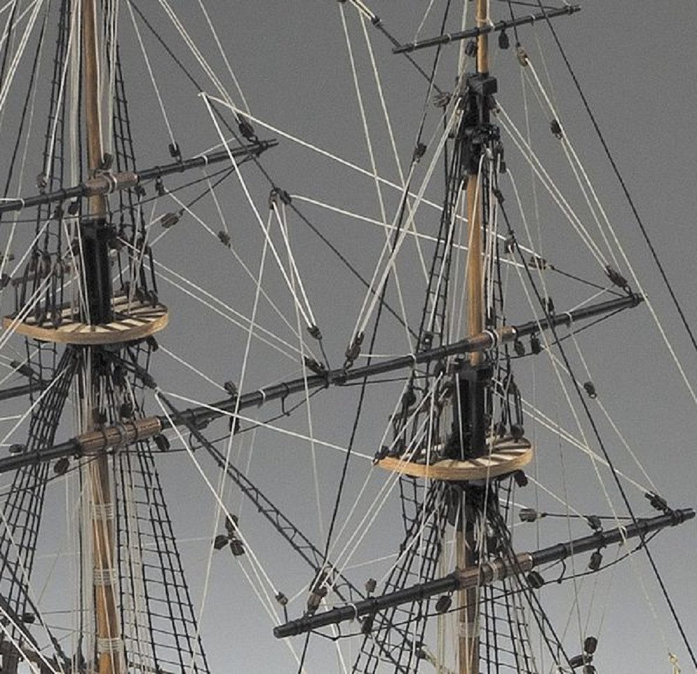 COREL Modellbausatz HMS Greyhound 1720 Englische Fregatte 1:100 Modellbaukasten - Historis