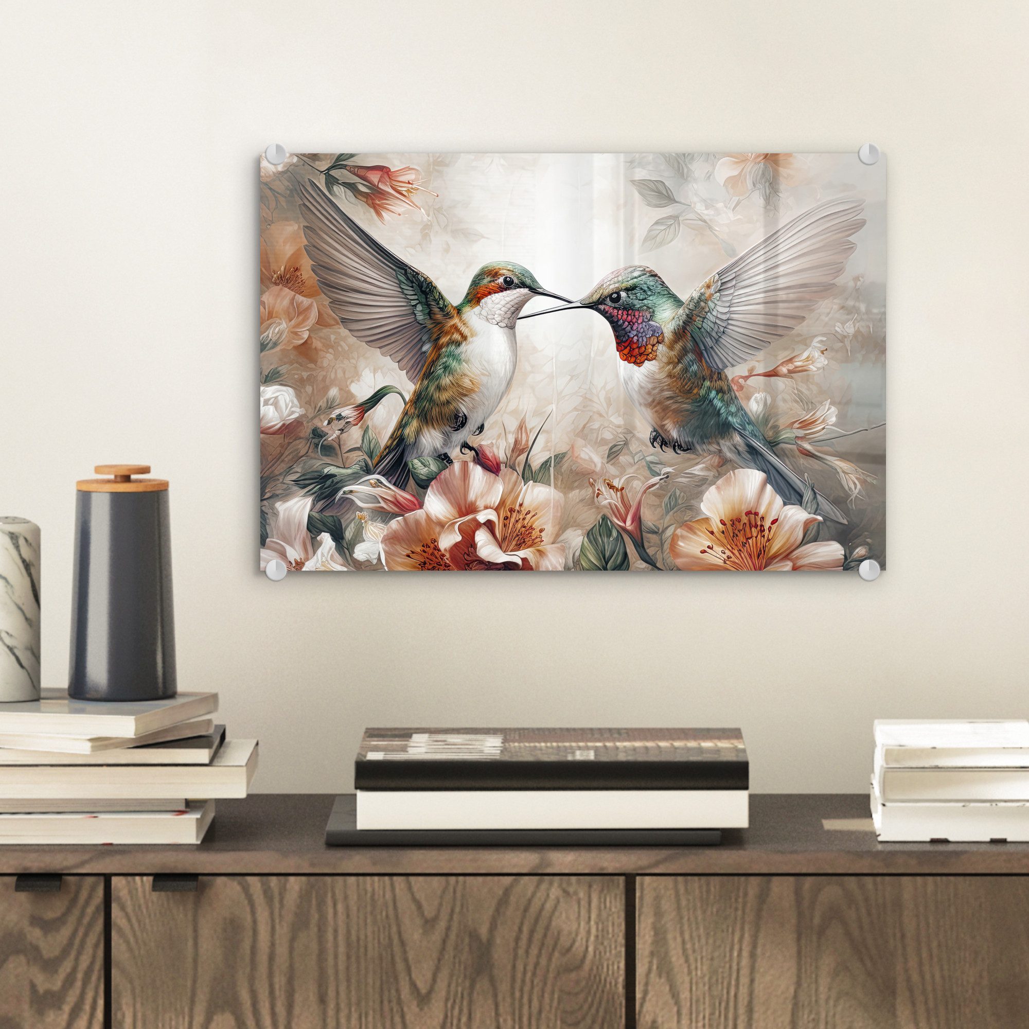 MuchoWow Acrylglasbild Kolibri - Vögel - günstig online kaufen
