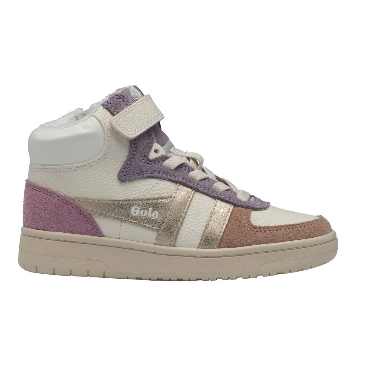 Gola Talon Quadrant Sneaker Kids Outdoorschuh Retro-inspirierte High-Top-Sneaker für Kinder mit farbenfrohen