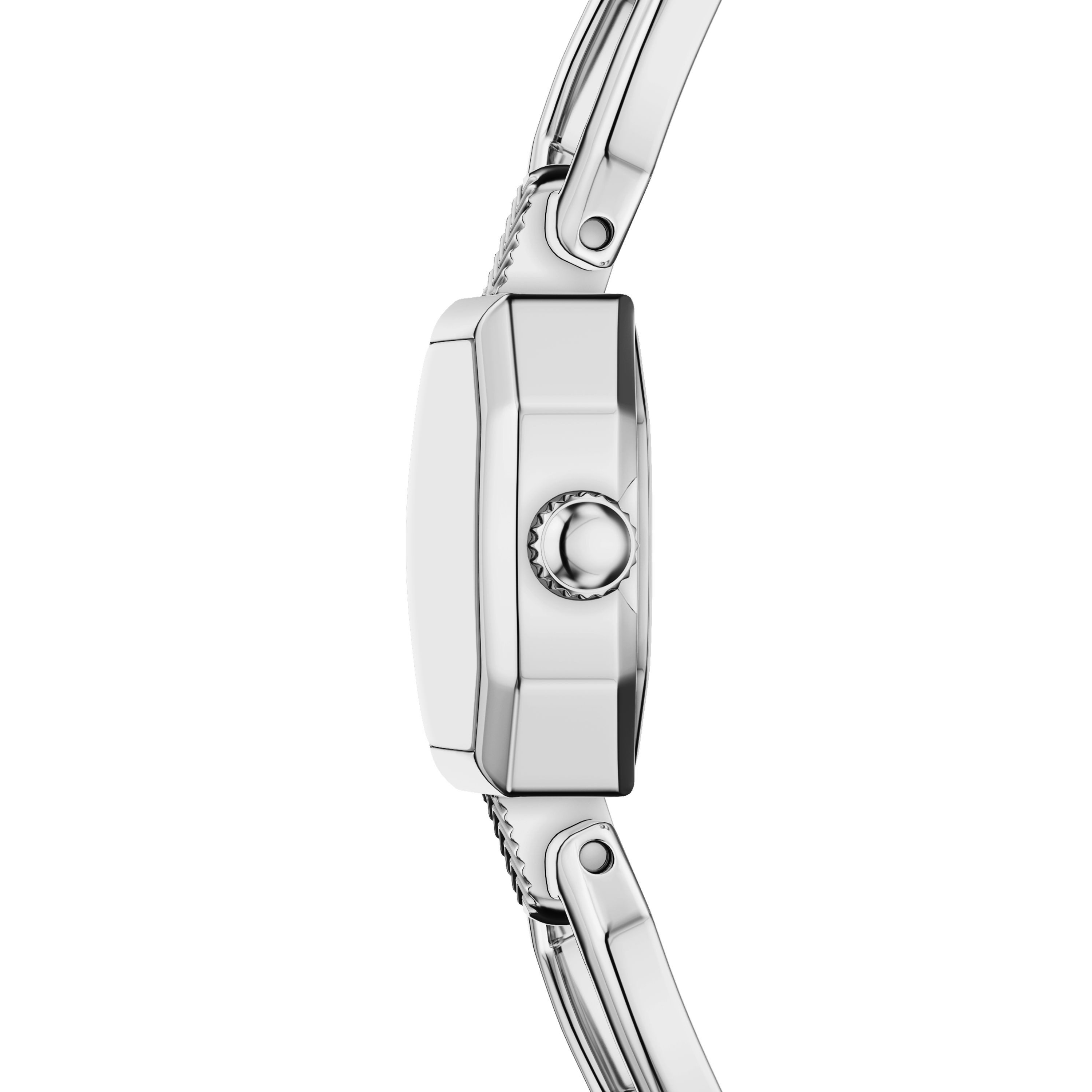 Fossil Quarzuhr Harlow ES5485, Armbanduhr, Damenuhr, Edelstahlarmband, analog