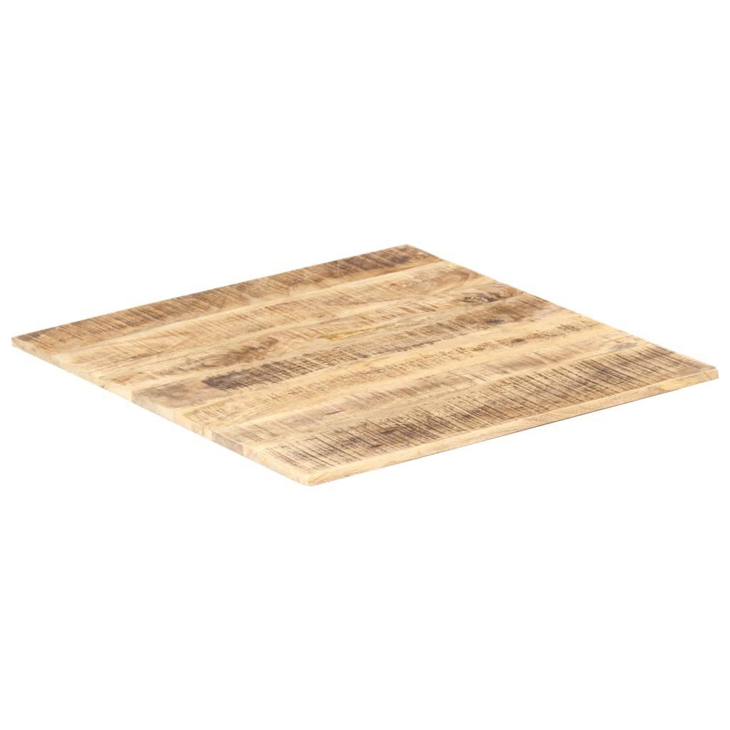 furnicato Tischplatte (1 80x80 Mango 15-16 Massivholz St) mm cm
