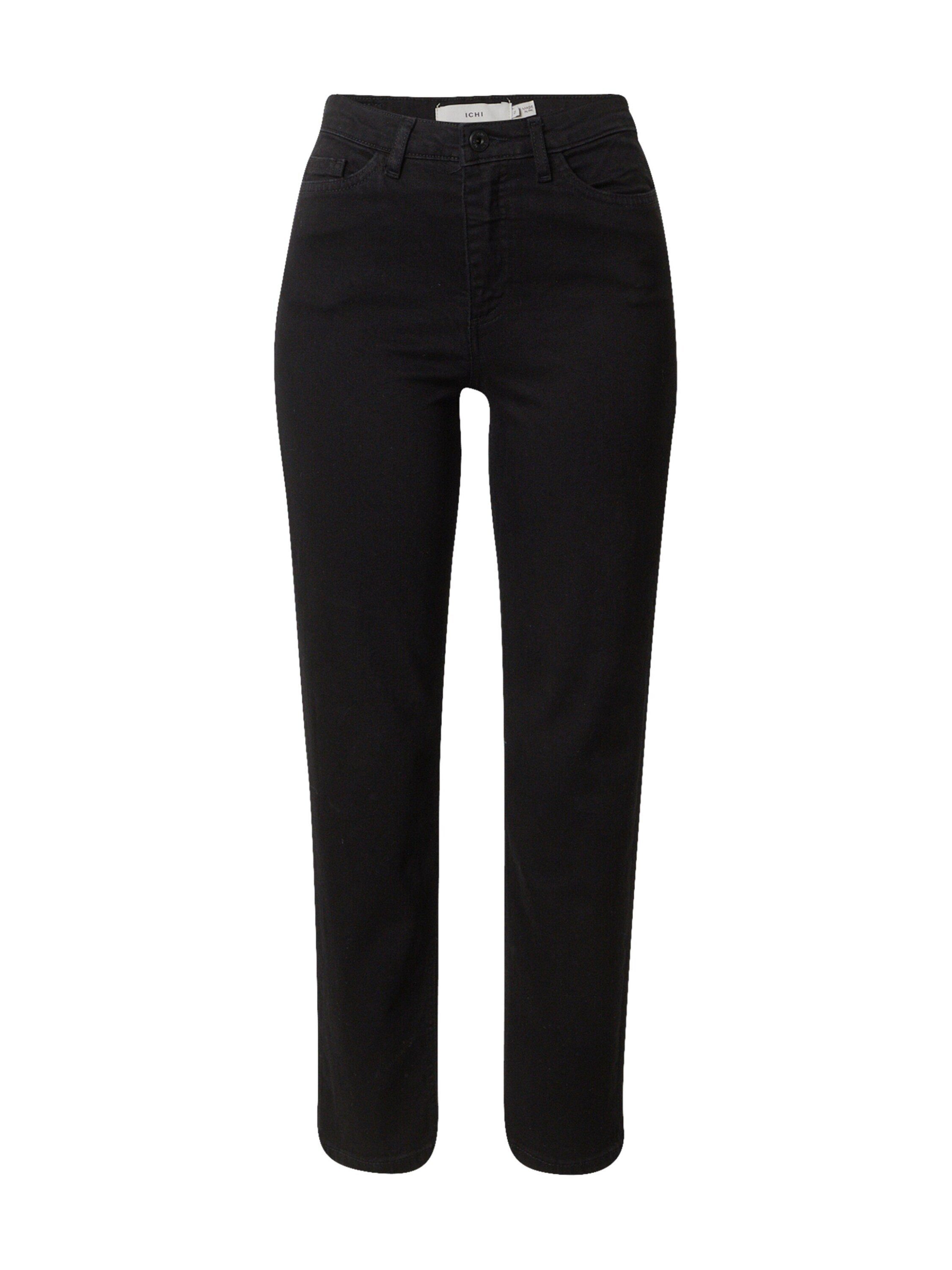 WIGGY Black Ichi High-waist-Jeans Weiteres (1-tlg) (194008) Detail RAVEN