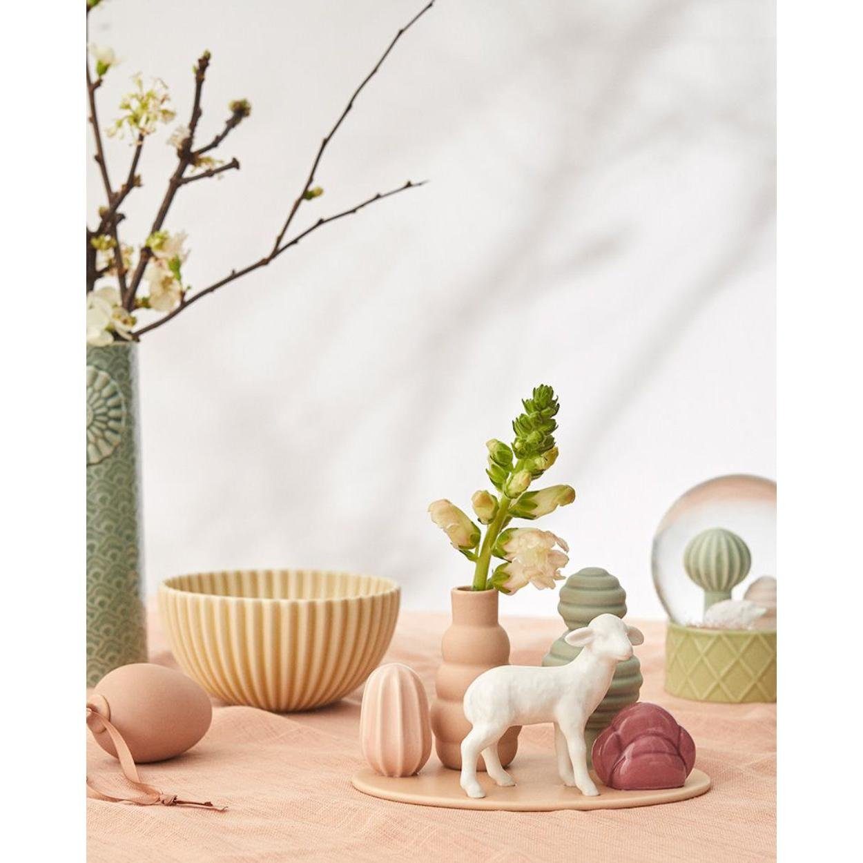 Dottir Nordic Design Osterhase Vase Sweet Stories Lamm Dusty Rose
