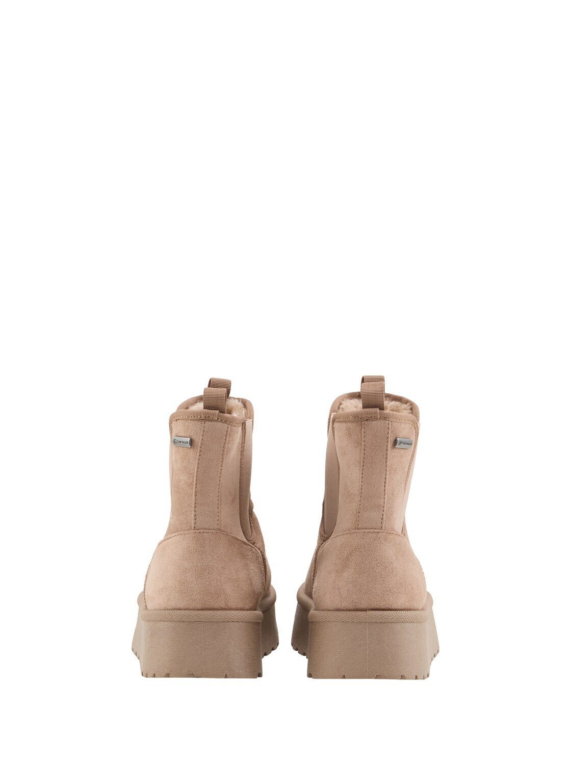 TOM TAILOR Gefütterte Schneestiefel mit Plateau-Sohle günstig online kaufen