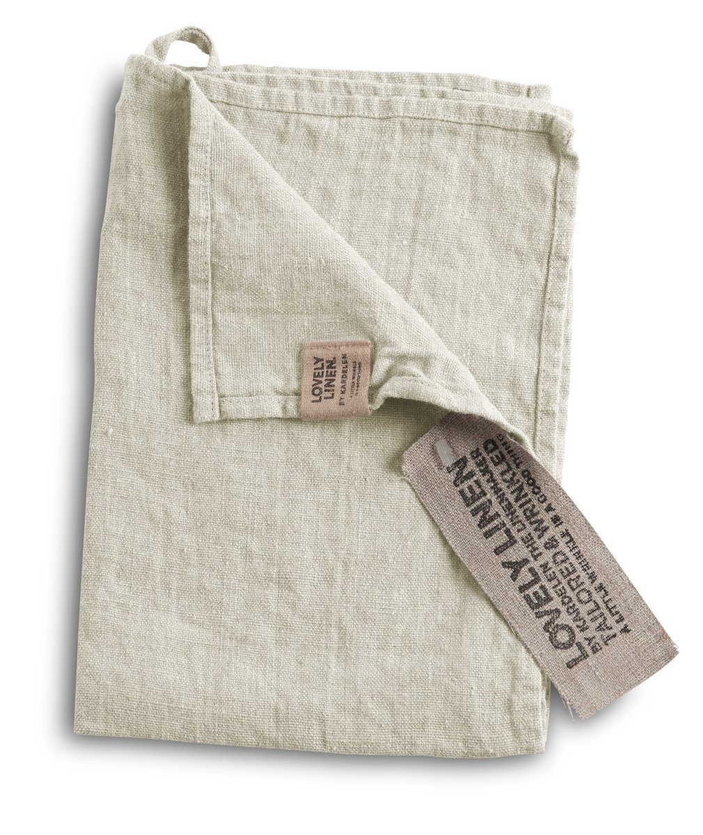 Lovely Linen Platzset Linen Lovely Platzset Leinen light grey (1 Stück), LOVELY 35X50 LIGHT GREY L19xB13,5xH2 CM