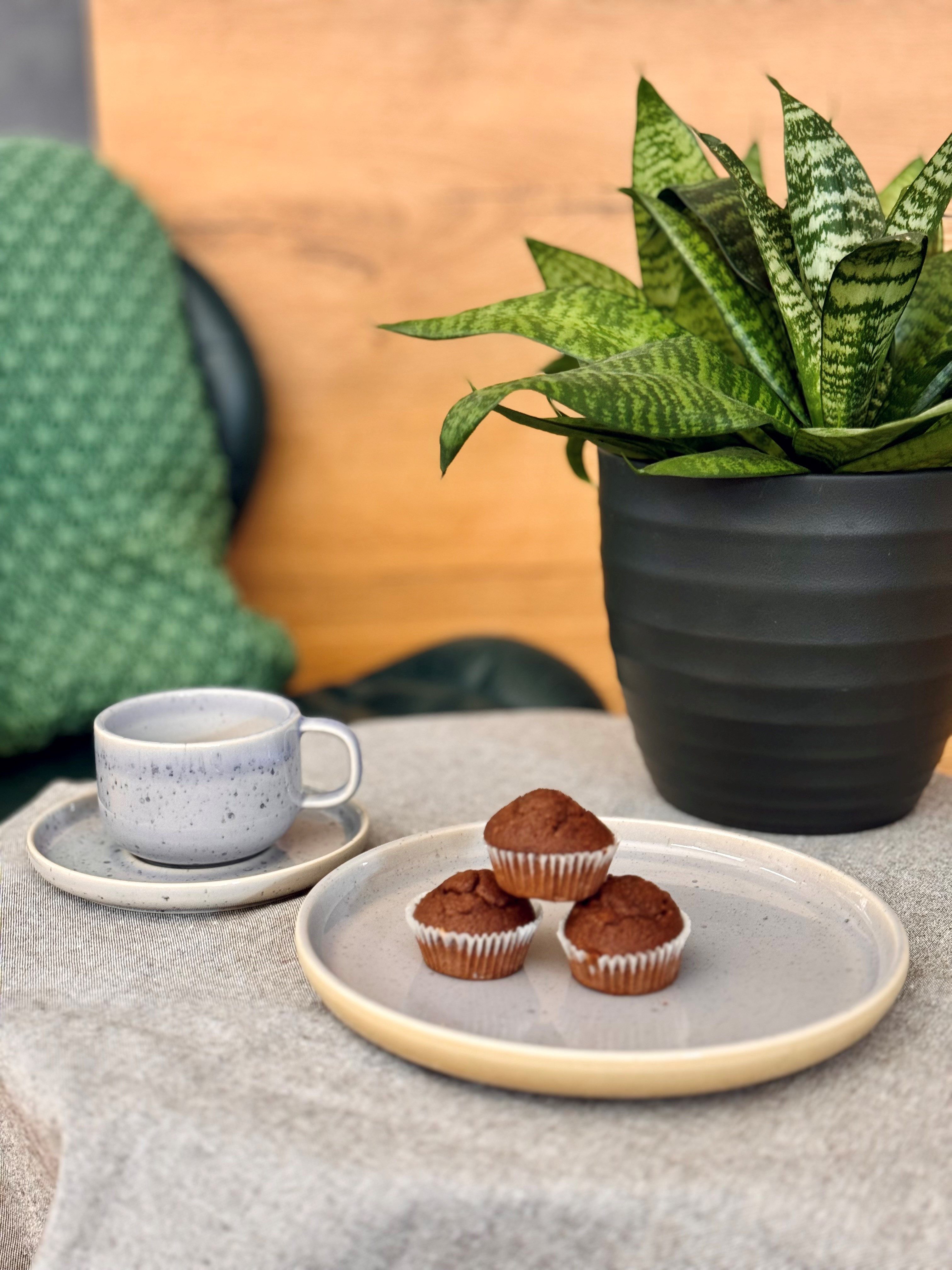 MÄSER Frühstücks-Geschirrset CANDY, aus Steinzeug (12-tlg), 4 Personen, Steinzeug, Geschirr-Set, Service