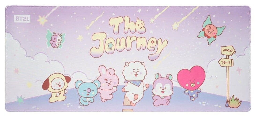 Grupo Erik Gaming Mauspad BT21 XL Mauspad The Journey 80 x 35 cm