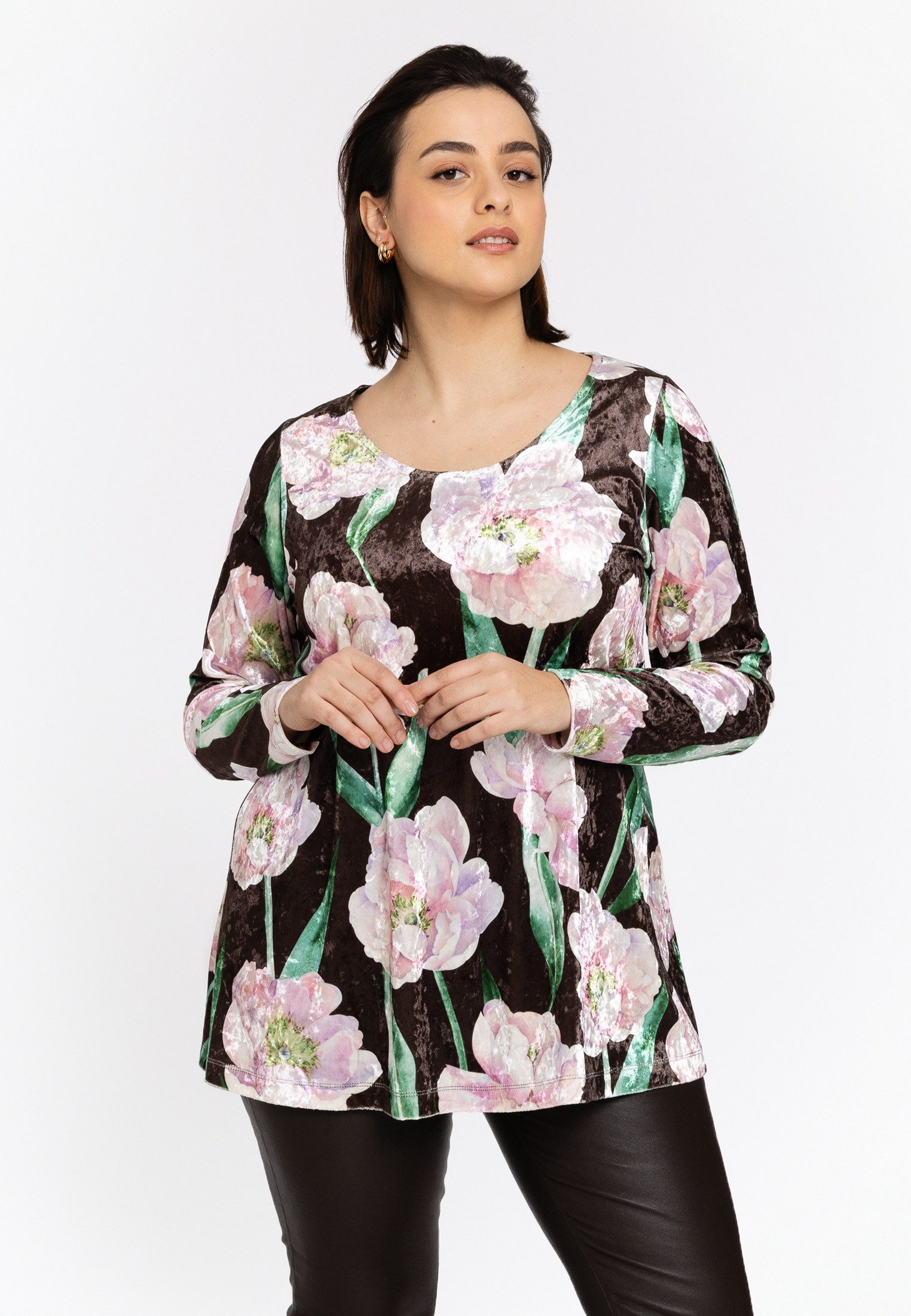 YOEK Tunika Damen Tunika Lockere Passform