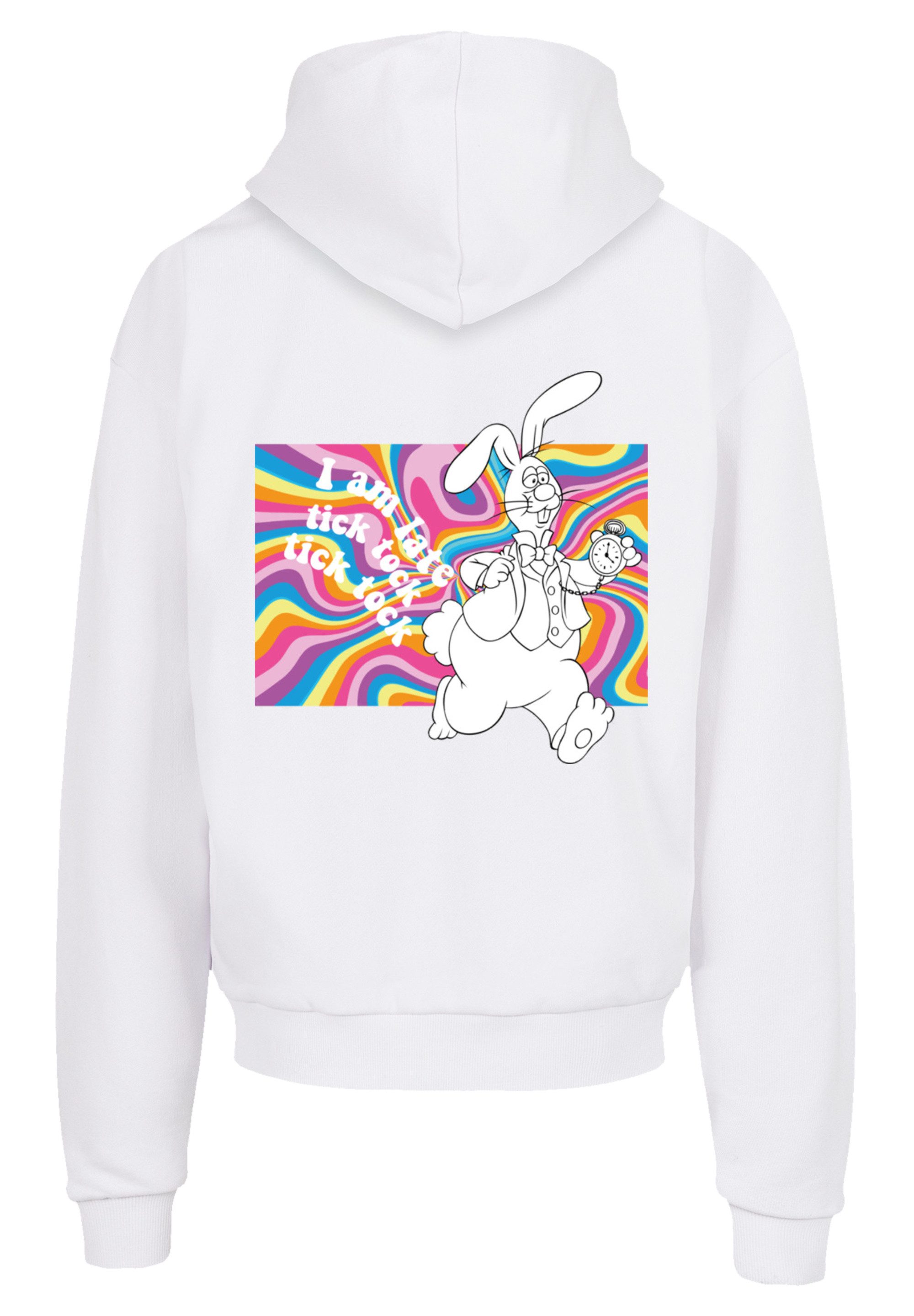 F4NT4STIC Kapuzenpullover Alice im Wunderland Uhr günstig online kaufen