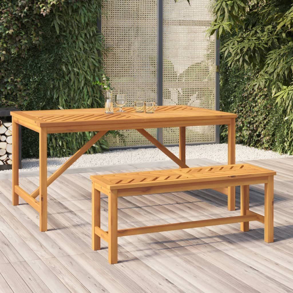 vidaXL Gartenbank Gartenbank 110 cm Massivholz (1-St)