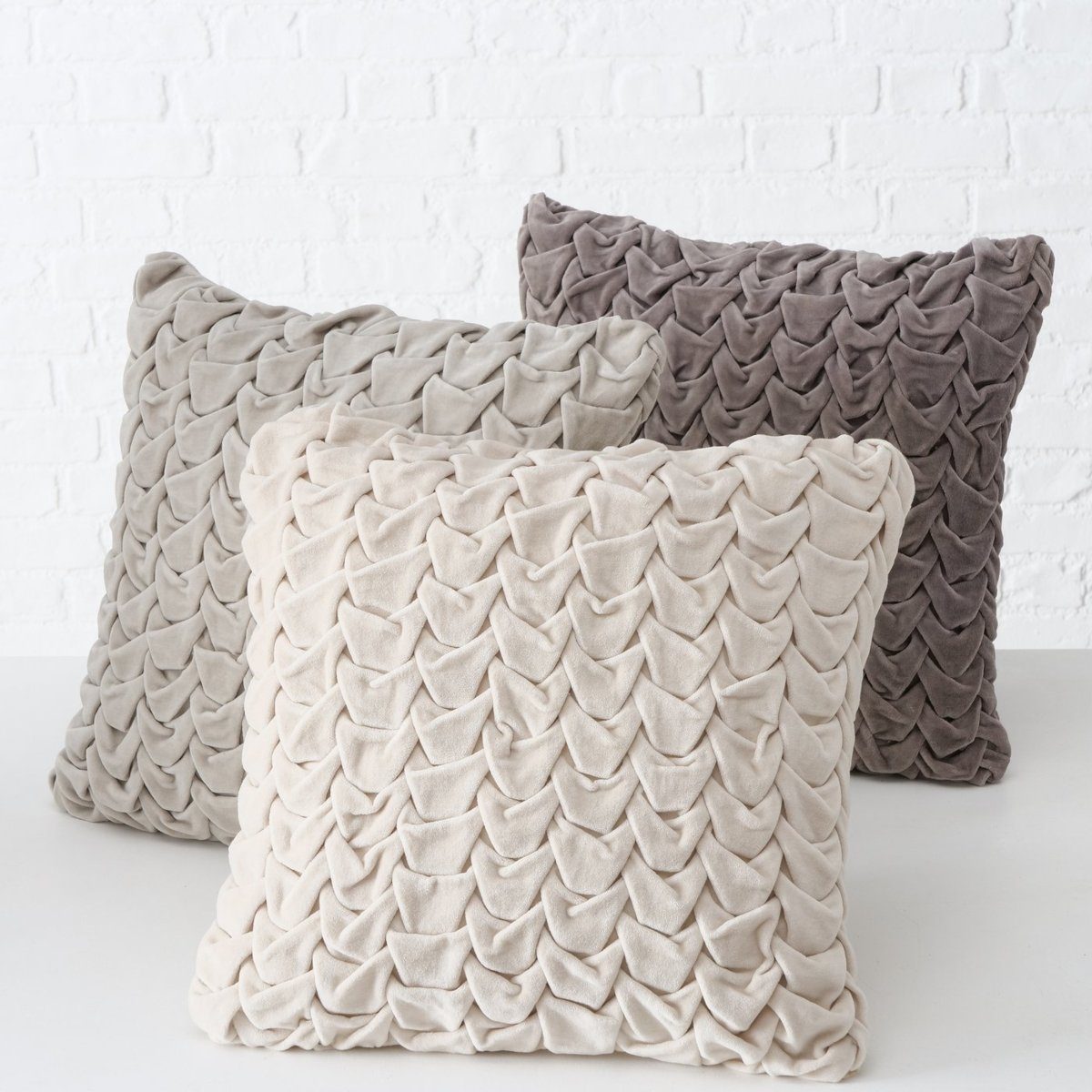 BOLTZE Dekokissen Riversley Kissen sortiert 45 x 45 cm (1 Stück)