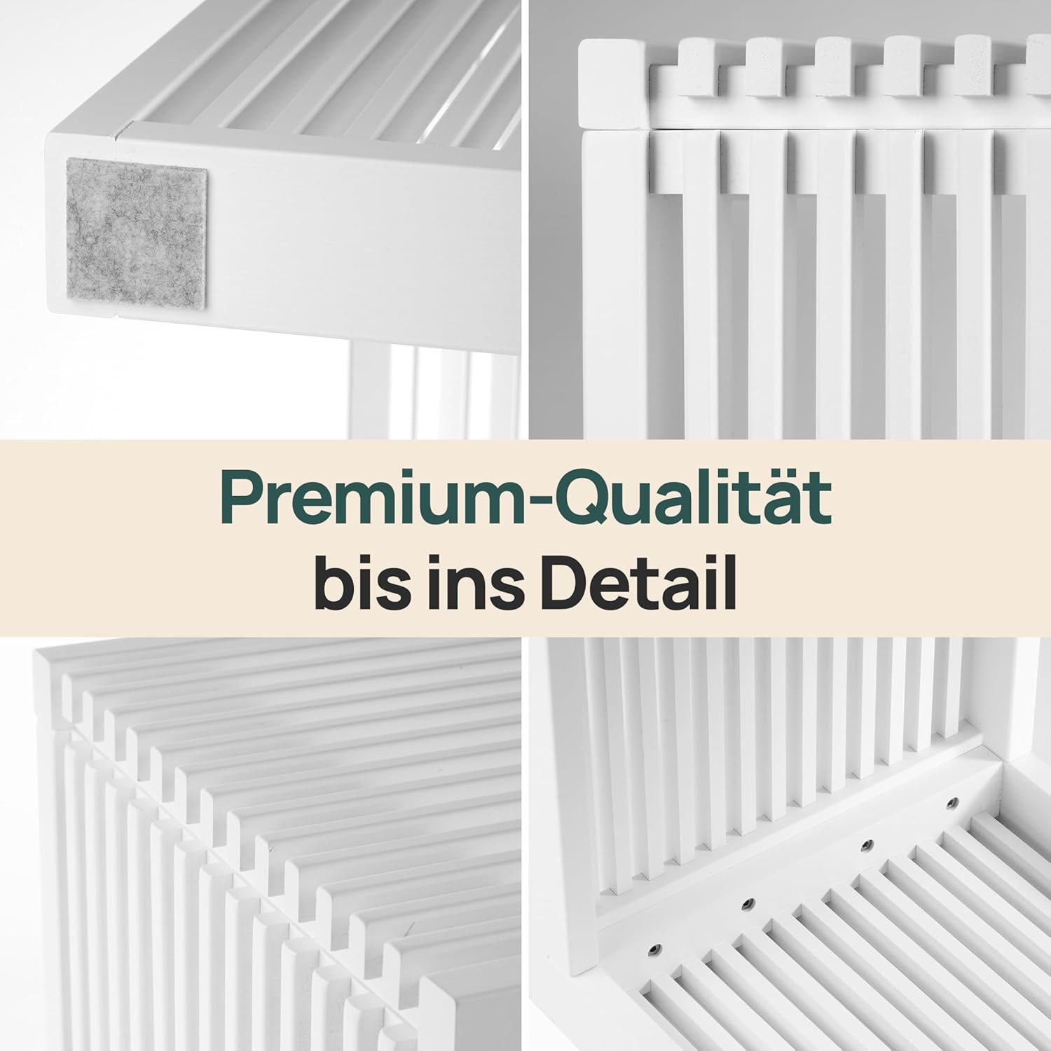 MyFatGorilla Sitzbank aus Bambus – stabile Holzbank ohne Lehne, 90x33x43 cm (Für Flur, Bad, Küche, Esszimmer oder Schlafzimmer), Bis 250 kg belastbar