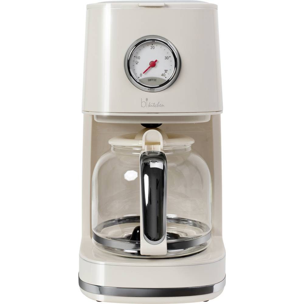 BiKitchen Kaffeebereiter, Glaskanne, Warmhaltefunktion