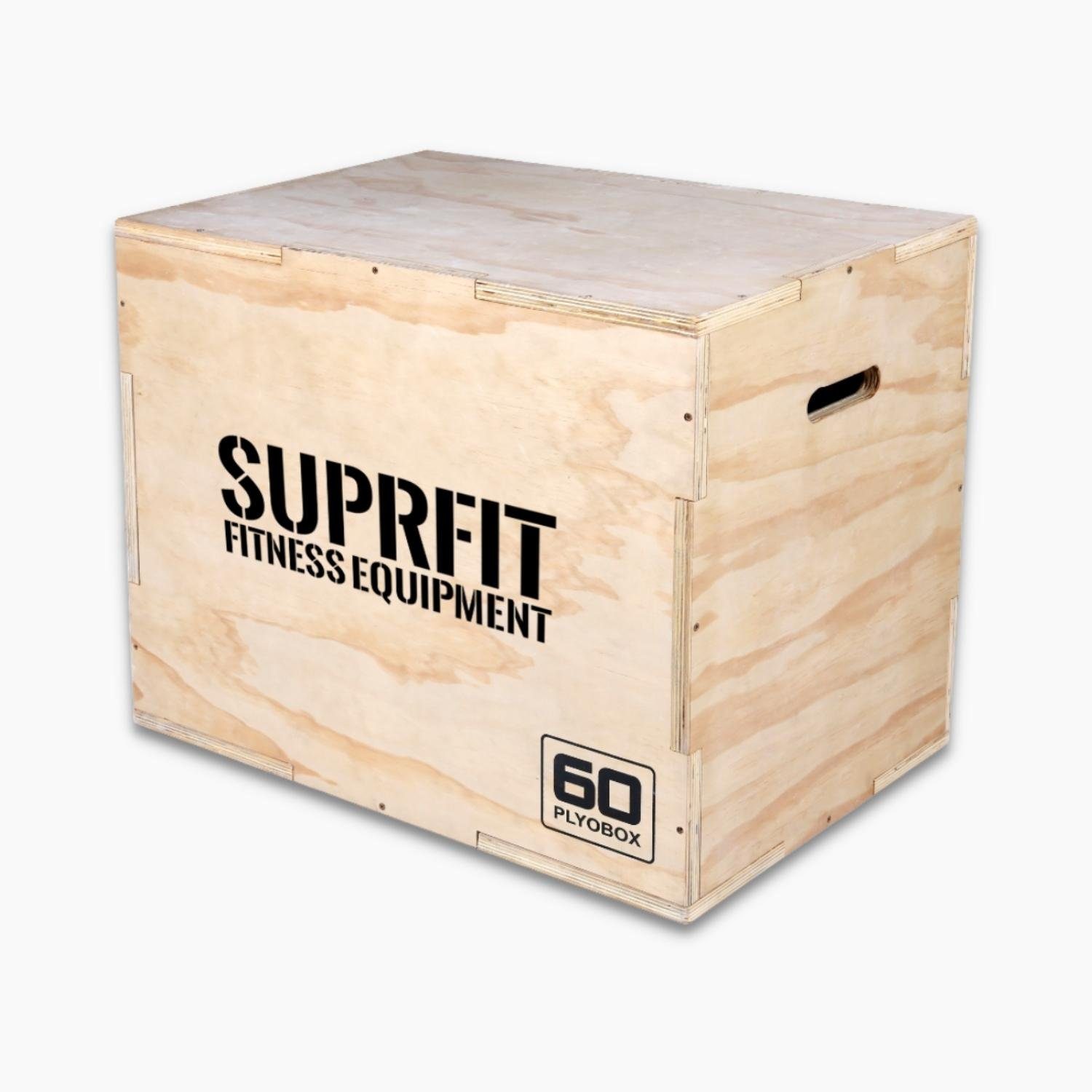 SF SUPRFIT Plyo-Box Baltrun aus Holz, Diverse Sprunghöhen: 50, 60 oder 70 cm