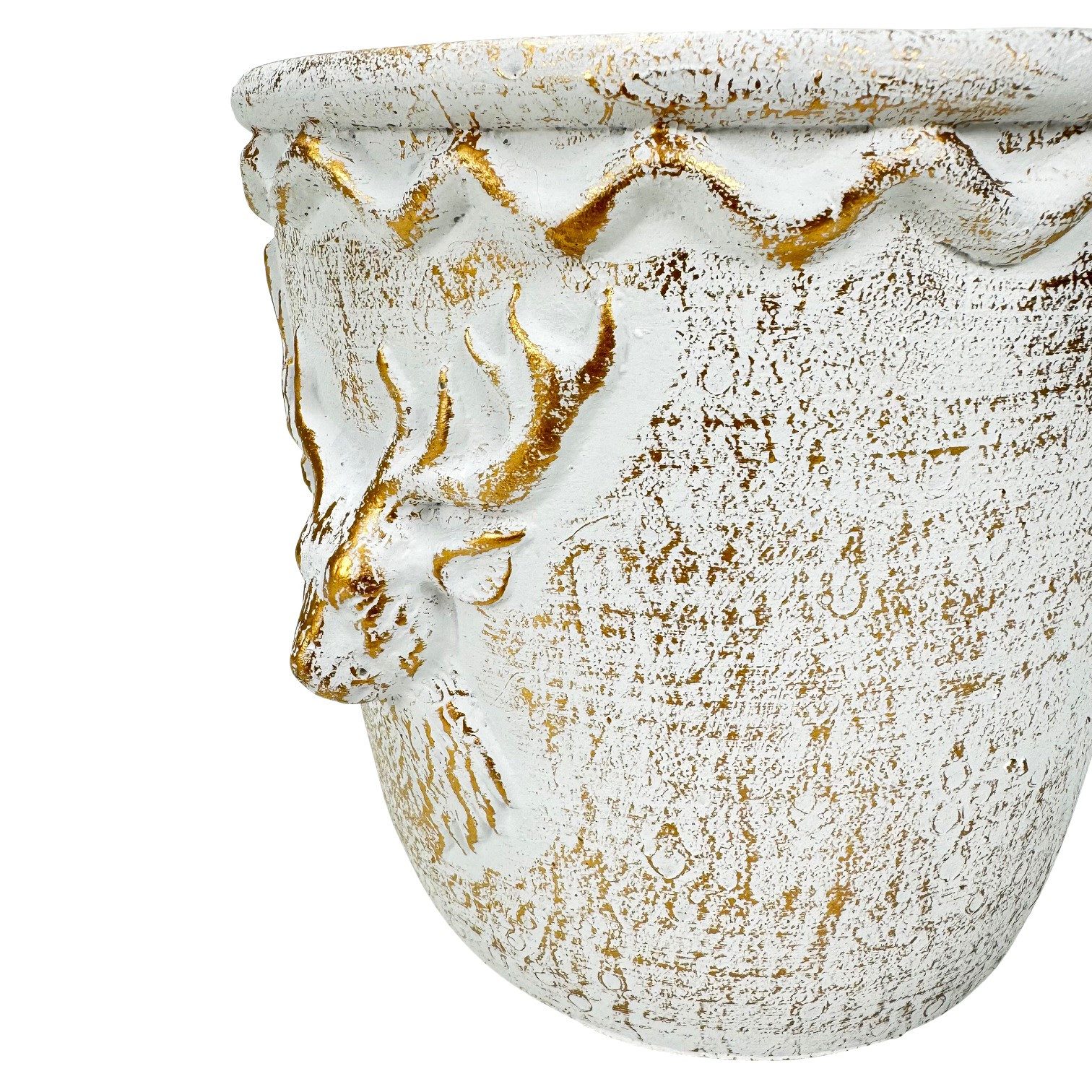 Online-Fuchs Blumentopf - 2 Blumentöpfe im Set mit edlen Hirschkopf - Vinta günstig online kaufen