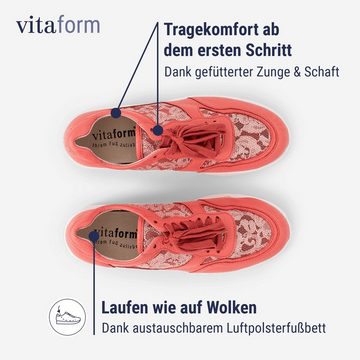 vitaform Damenschuhe Sneaker Hirschleder Sneaker