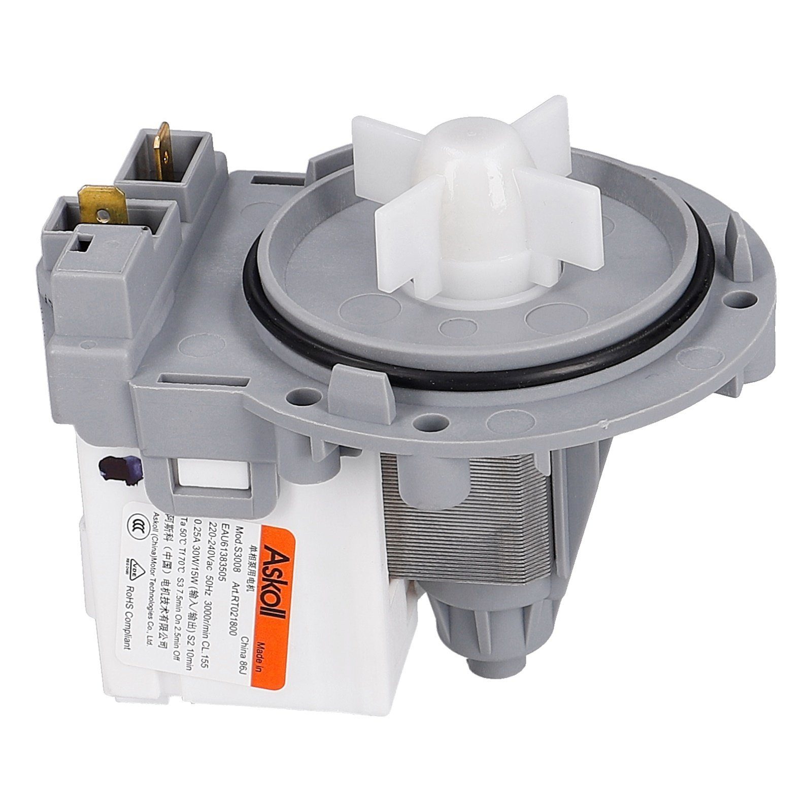 easyPART Elektropumpe wie LG Electronics EAU61383505 Ablaufpumpe, Waschmaschine