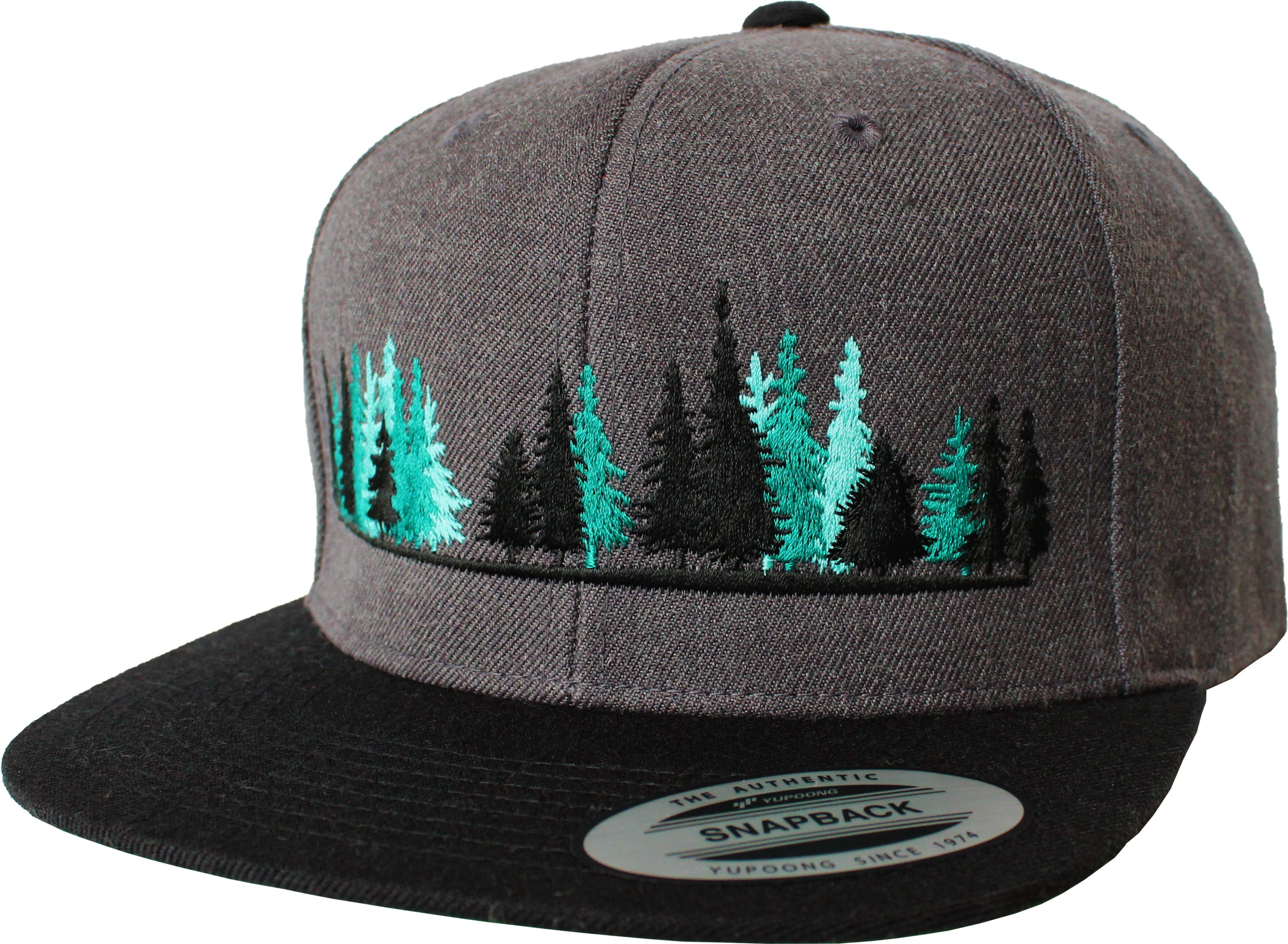 One Cap Baddery Klettern Woodlands für Snapback Stick, Outdoor Flexfit Cap Einheitsgröße, und Snapback-Verschluss Size Wandern