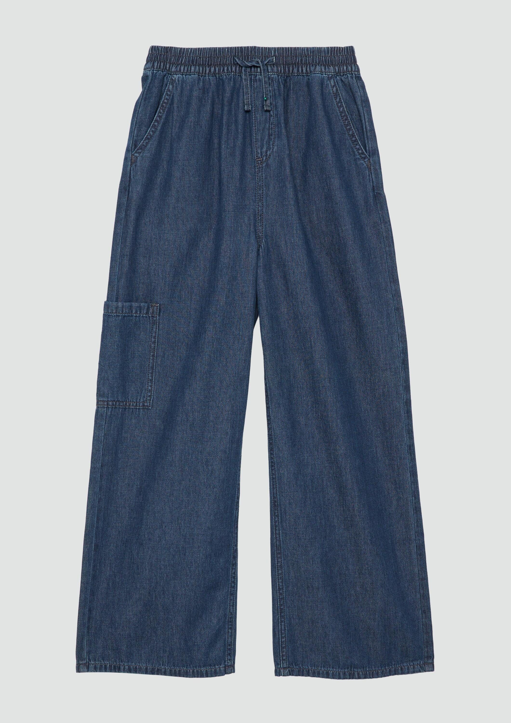 Weite Jeans Jeans-Hose