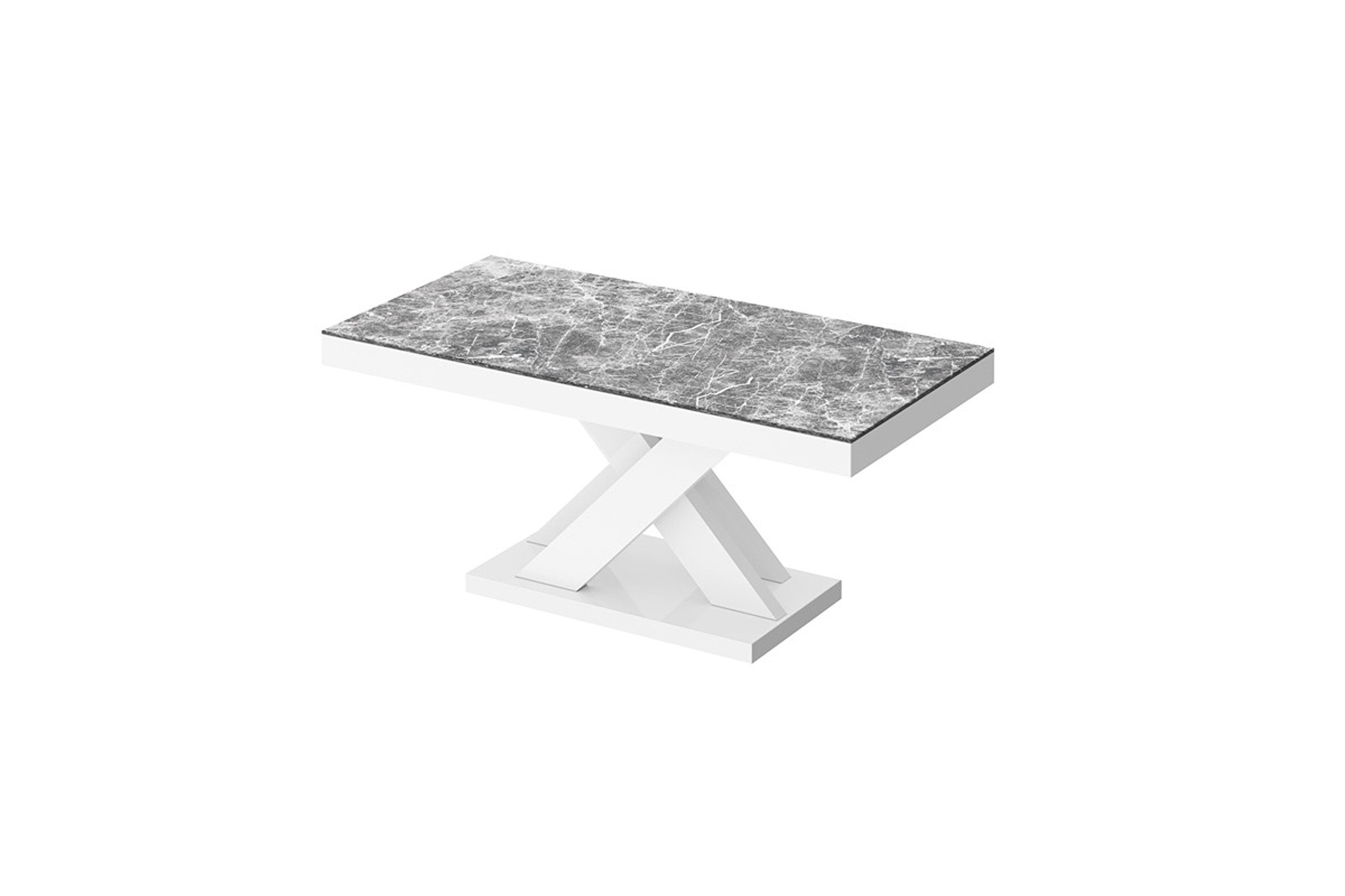 designimpex Couchtisch Couchtisch XLU-888 Hochglanz Wohnzimmertisch Sofatisch Tisch Küche, Funktionstisch, Wohnzimmertisch, Tisch, Esstisch, Sofatisch, Rollen