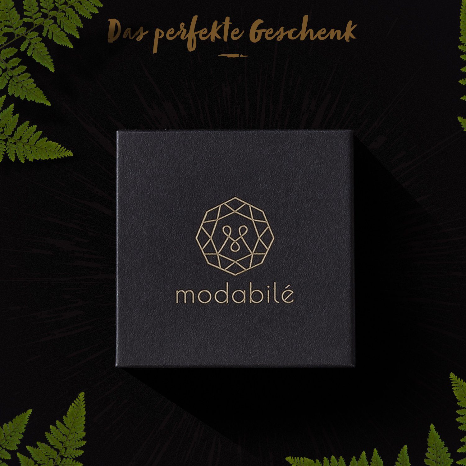 3. Bild von modabilé Goldkette Ankerkette DELICATE Rund 1,5mm 585 Weißgold, Halskette Damen, Damenkette dezent, Kette, Made in Germany