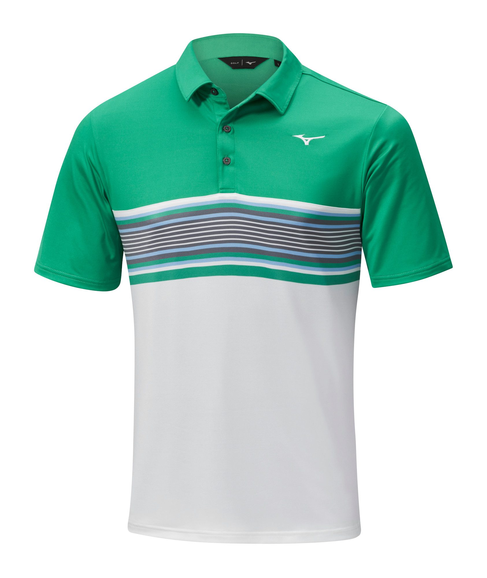 Mizuno Poloshirt Mizuno Golf Polo Quick Dry Oceanic Grün-Weiß Herren günstig online kaufen