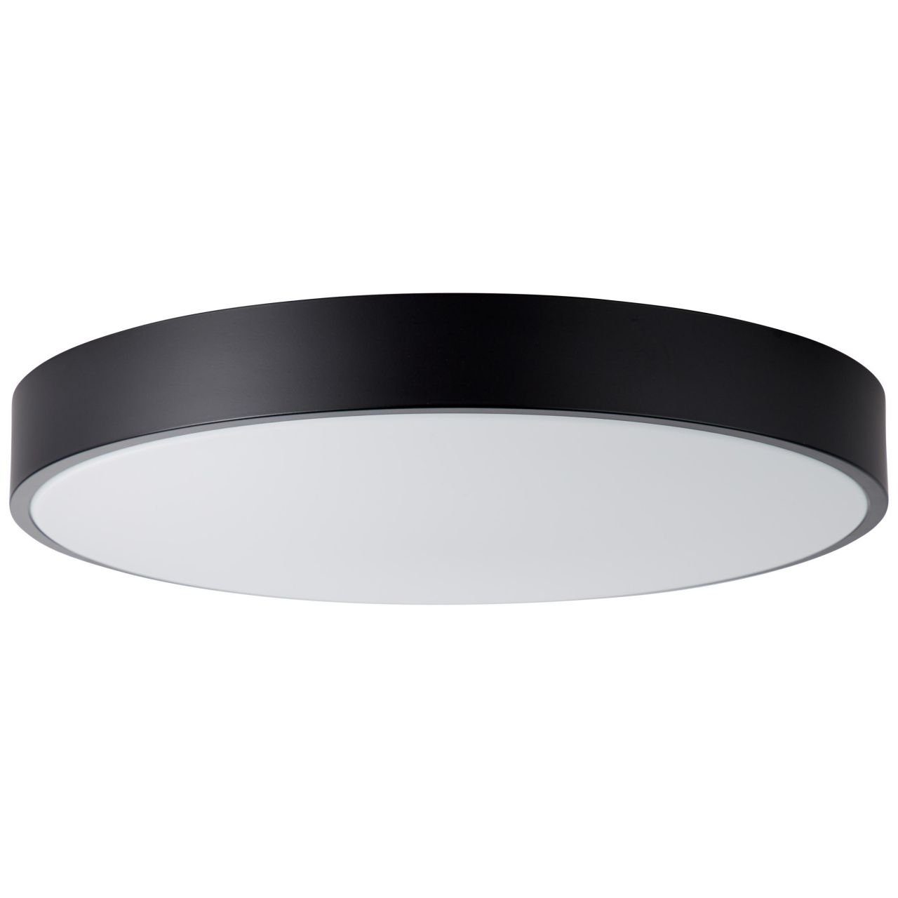 Brilliant Deckenleuchte Slimline, weiß/schwarz 1x 49cm Lampe LED Deckenleuchte LED 60W 3000-6500K, integr Slimline