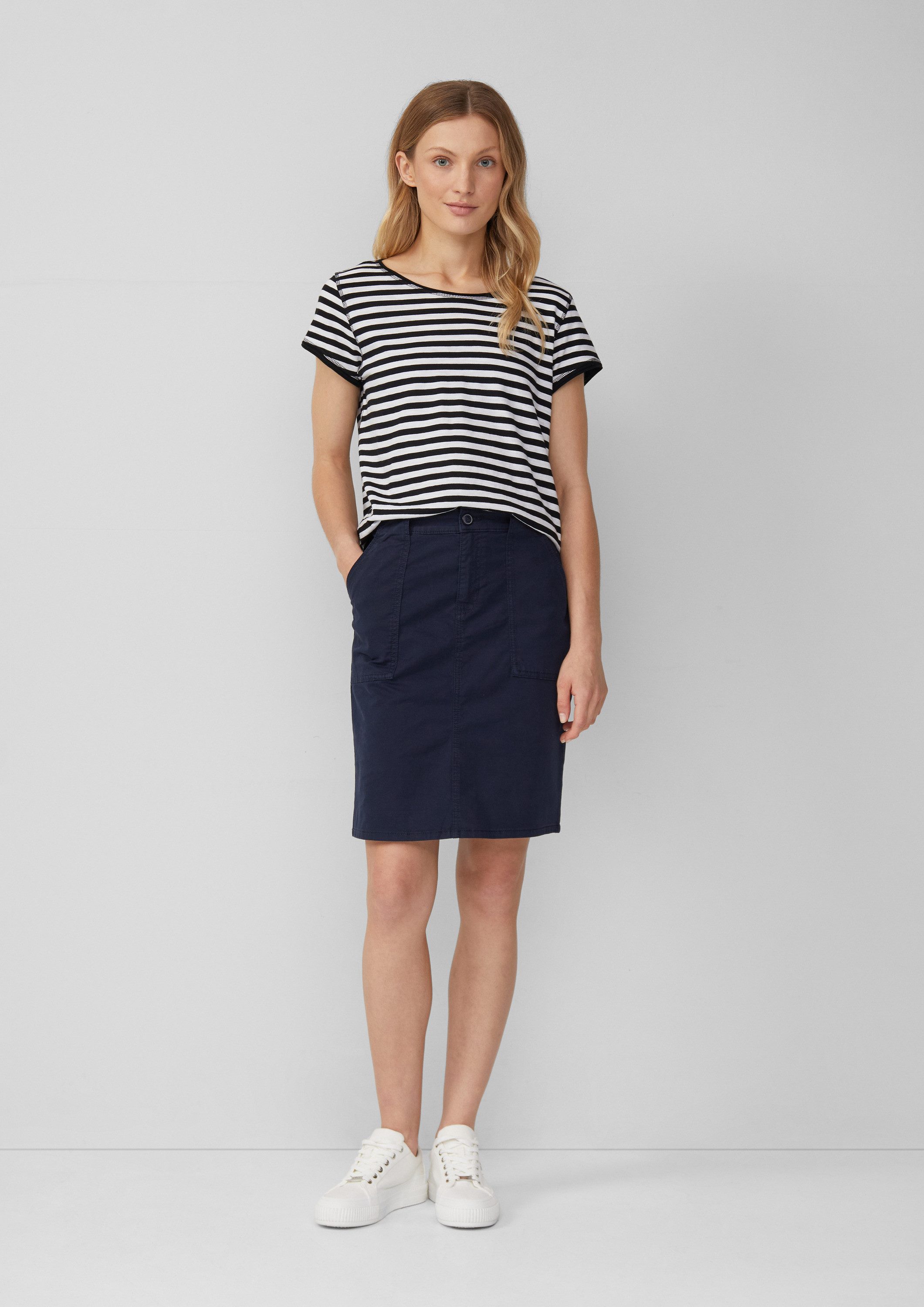 s.Oliver Minirock Rock Kurzer Rock mit aufgesetzten Taschen günstig online kaufen