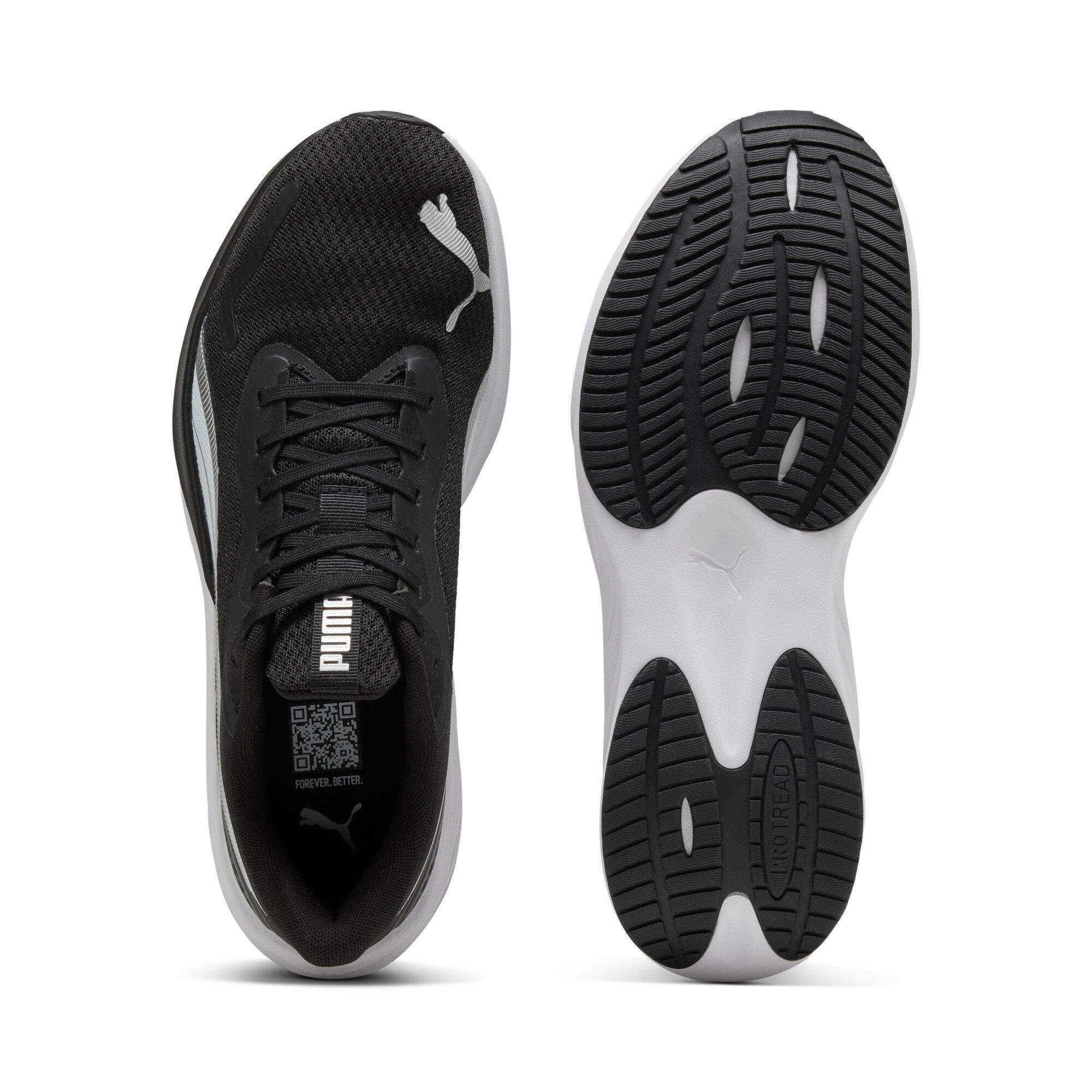 PUMA POUNCE LITE Laufschuh mit PROTREAD Gummilaufsohle, mit SOFTFOAM+ Dämpfungstechnologie