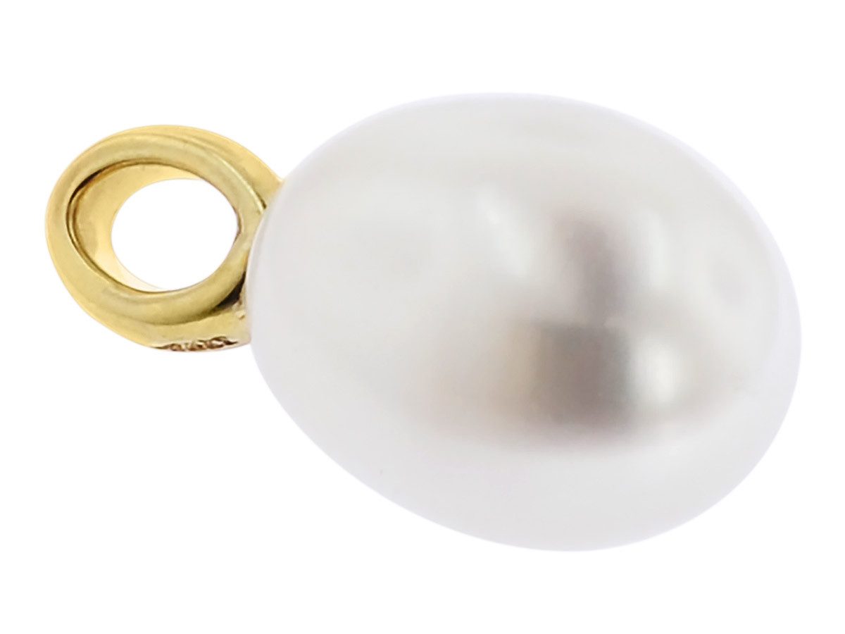 trendor Kette mit Anhänger Perlen-Anhänger Gold 333/8kt mit vergoldeter Sil günstig online kaufen