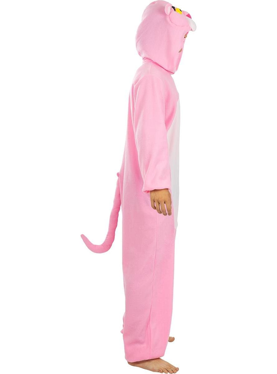 Funidelia Kostüm Der rosarote Panther Kostüm, Der Pink Panther als kuscheliger Einteiler