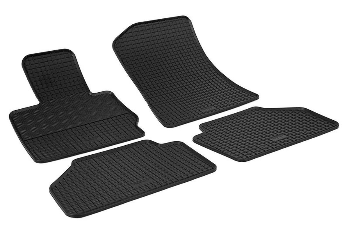 AZUGA Auto-Fußmatten Gummi-Fußmatten passend für X4,X3 BMW 2014, 11/2010/X4 für X3 SUV ab (F26) BMW ab (F25)