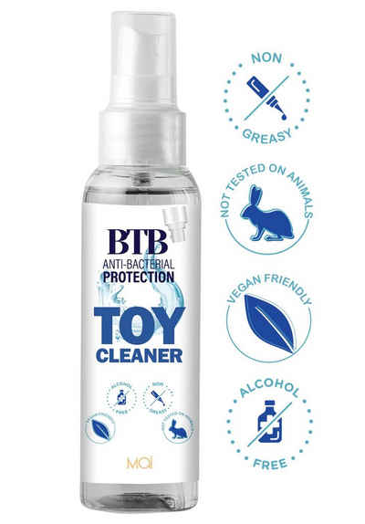 BTB Cosmetics Intimreinigungsmittel Antibakterieller Toycleaner vegan und tierversuchsfrei - 100 ml