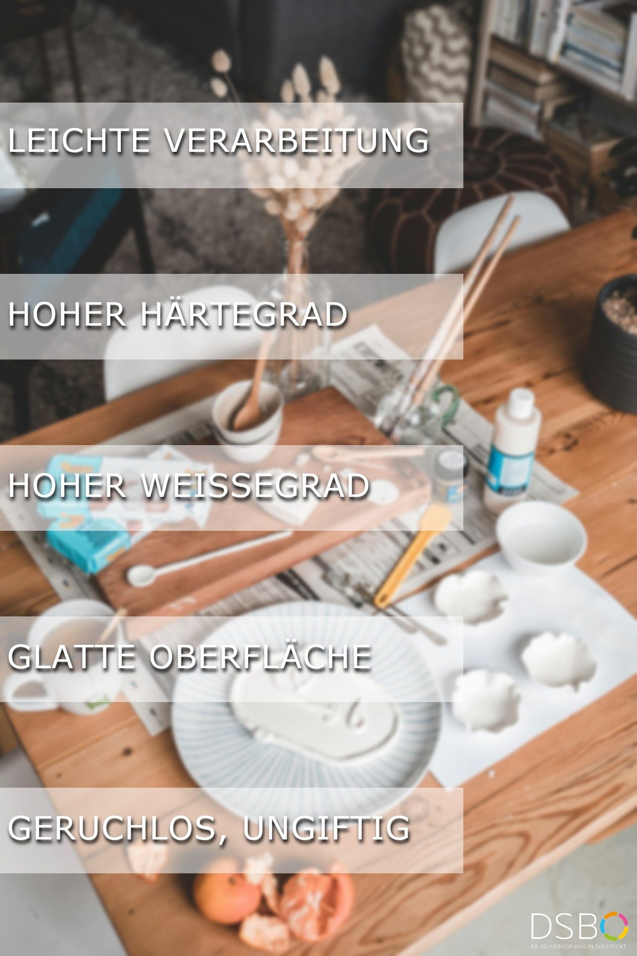 HobbyFun Modelliermasse Gießmasse KERAflott 2 x 5 kg weiß (2 Stück), Keramik, Porzellan, bemalbar, bruchfest