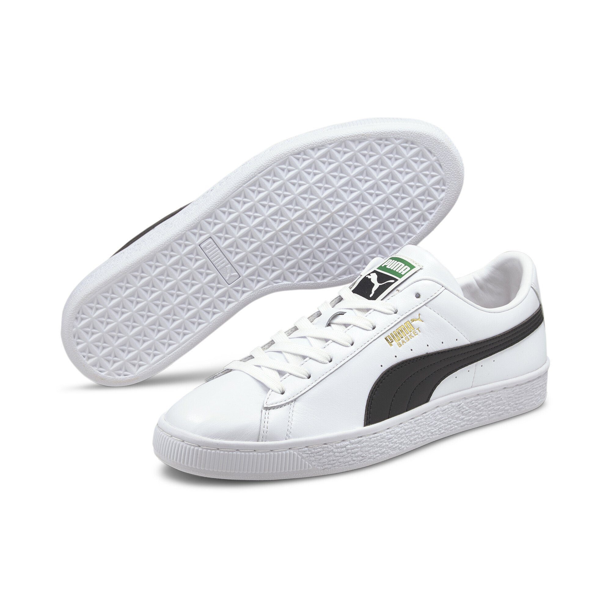 Sneaker Basket Herren PUMA Classic White Sneaker Black XXI