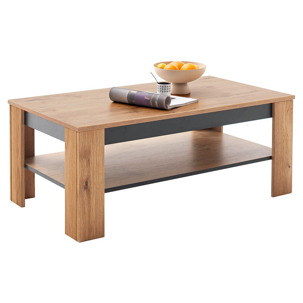 Lomadox Couchtisch GIUSTINO-06, 115x65 cm, Eiche günstig online kaufen