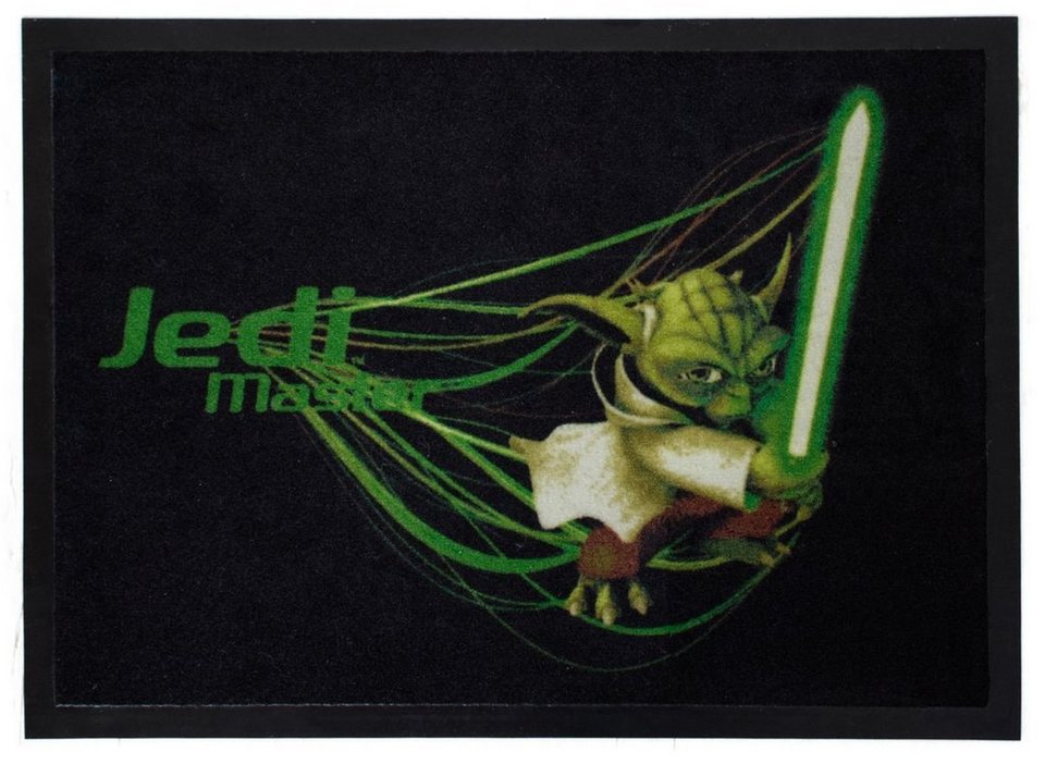 Teppich Star Wars Türmatte SWD-9 070 x 050 cm JEDI Kämpfer, Star Wars,  Rechteckig, Höhe: 3 mm